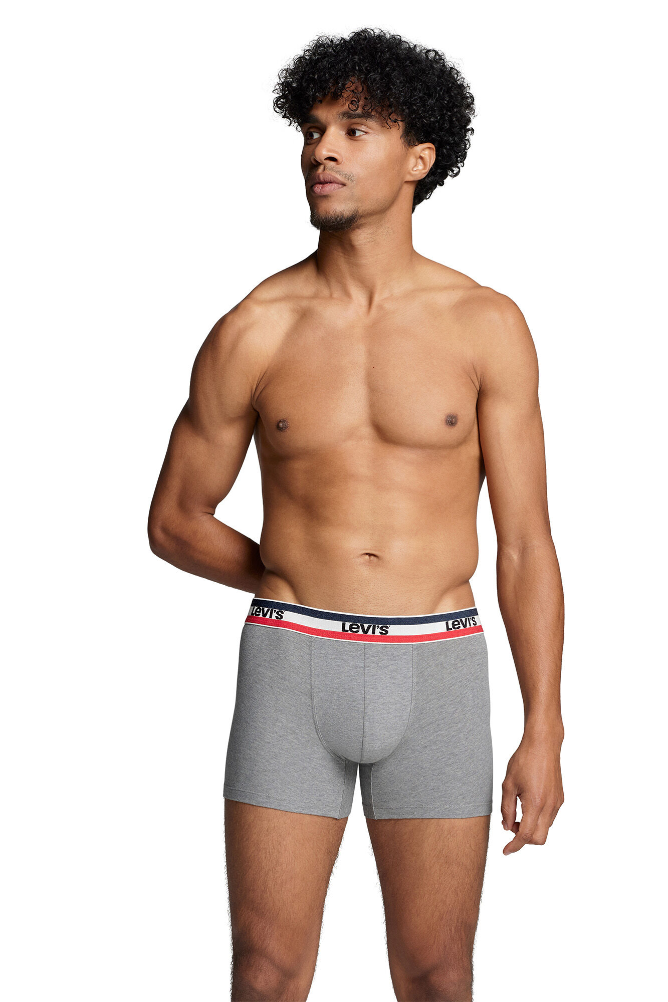 Levi's Cuecas boxers masculinas Levi's&reg;, pacote com 2 Azul