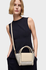 Tous Small printed basket Beige