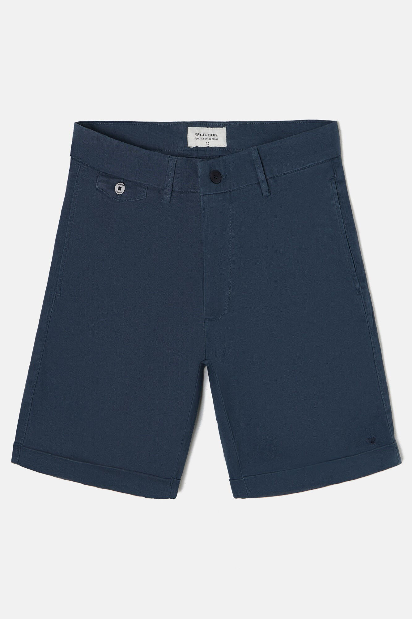 Silbon Bermuda cl&aacute;sica Azul marino