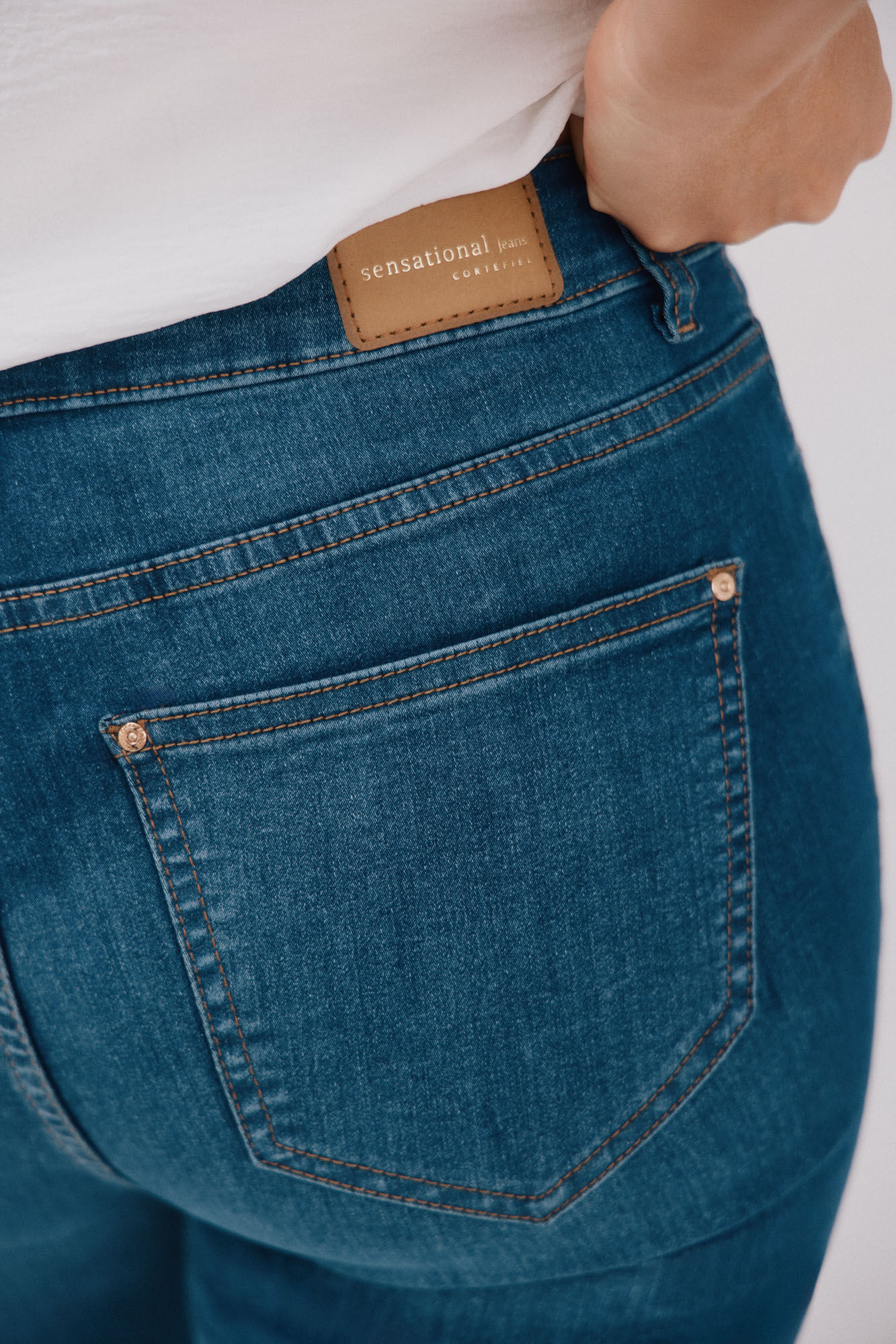Cortefiel Jeans Sensational recto Azul