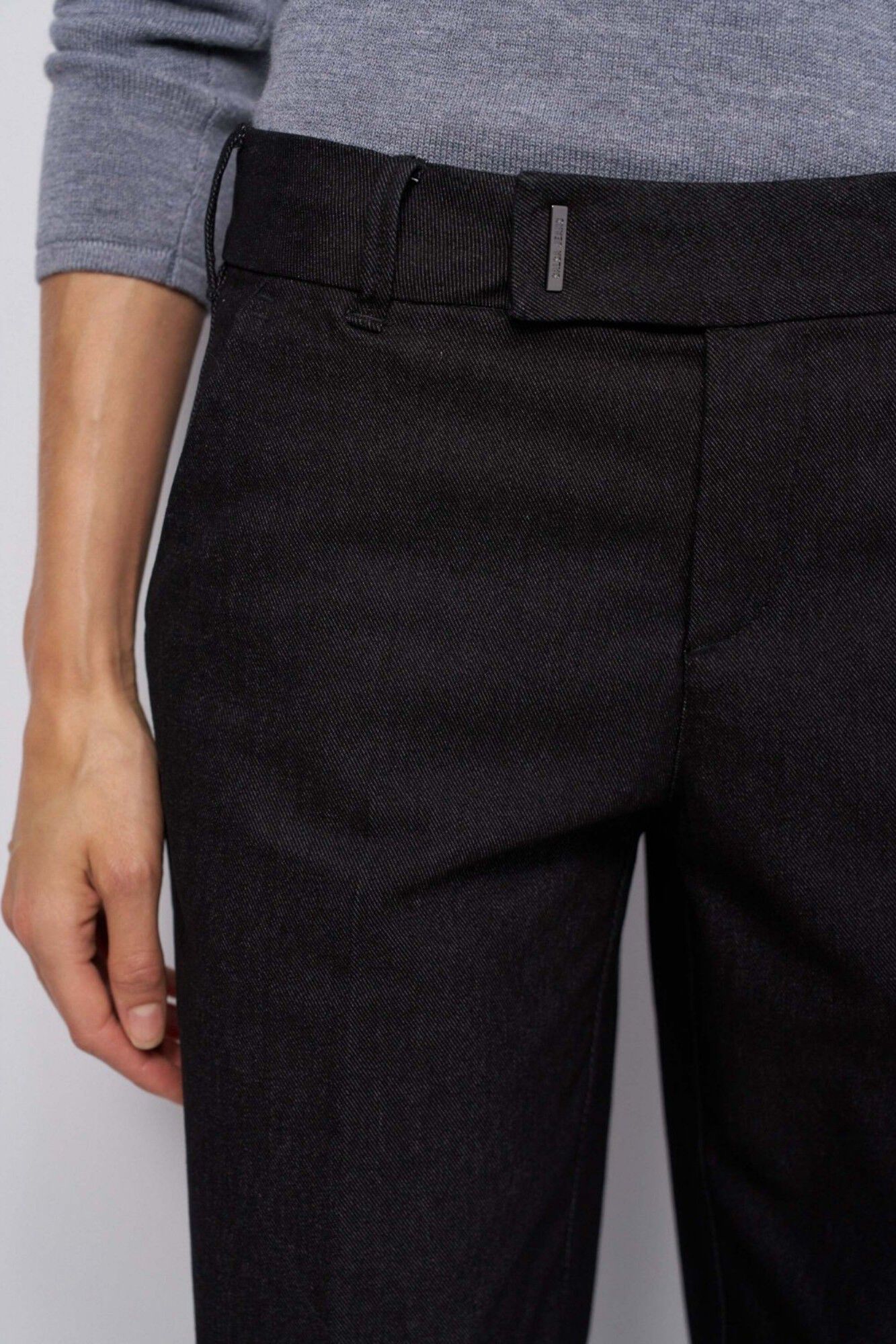 Salsa Jeans Chino Secret Push Straight Negro