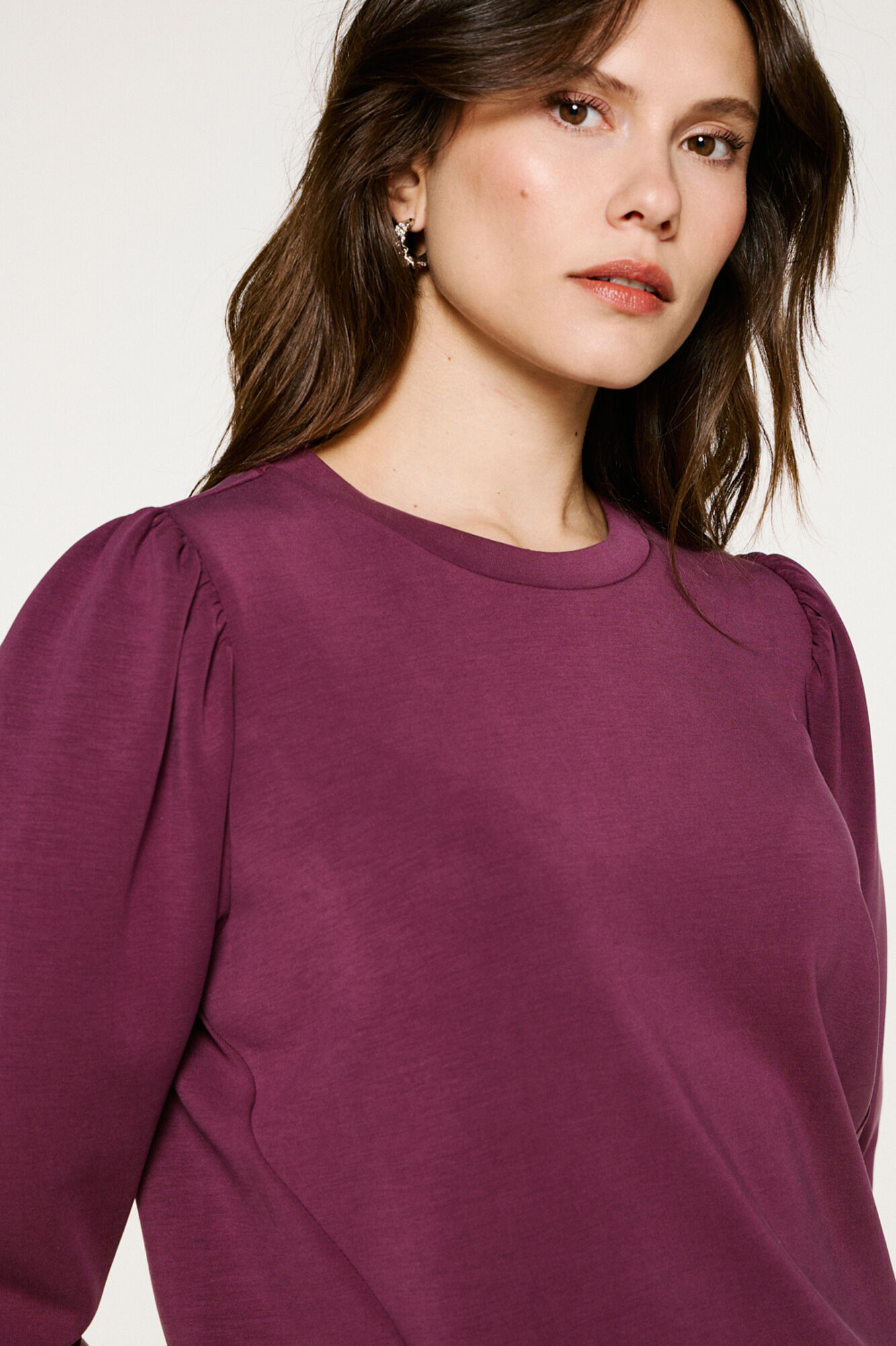 Selected Blusa com manga top