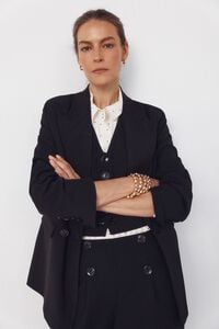 Cortefiel Black blazer