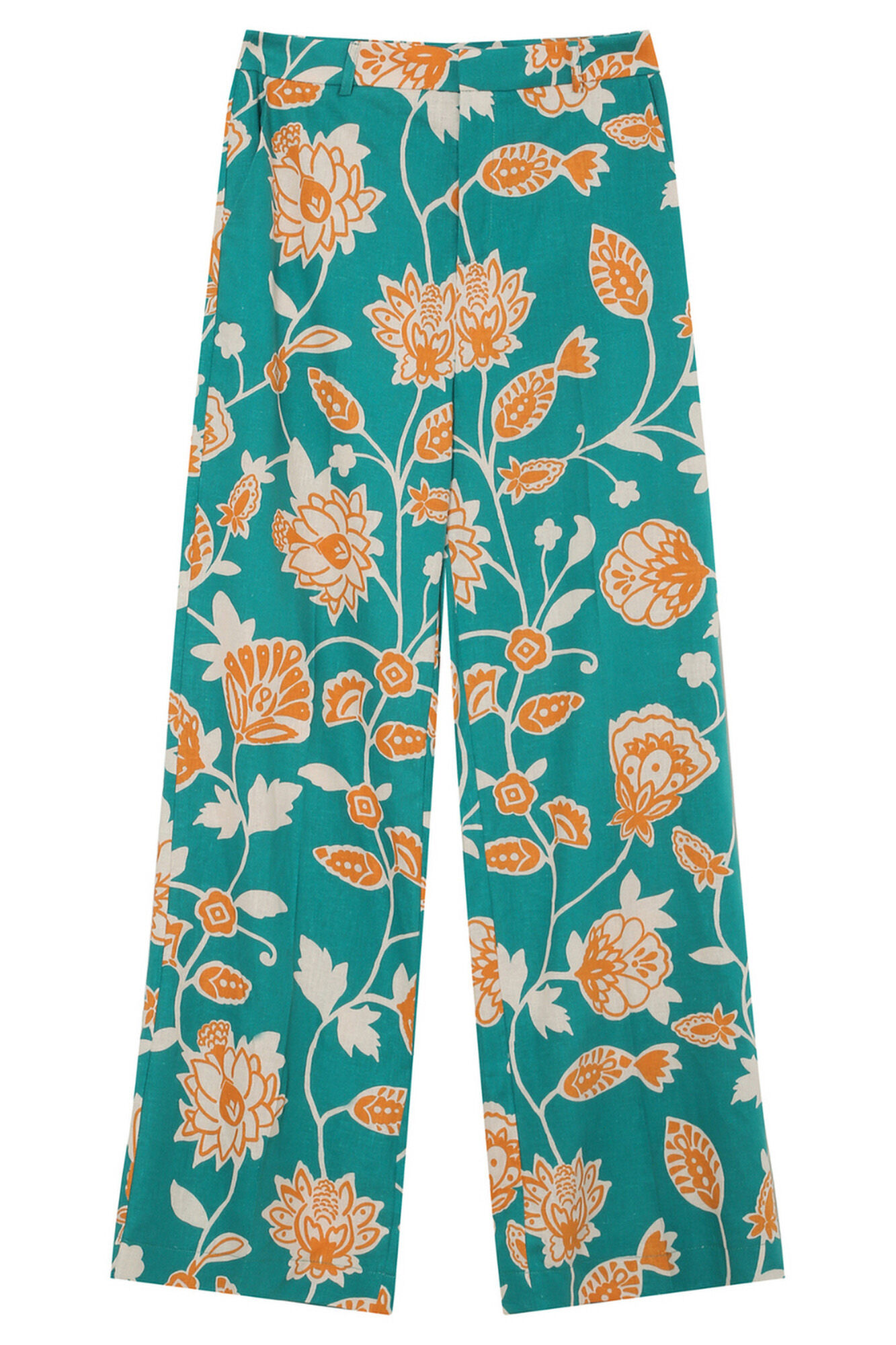 Grace & Mila High-waisted trousers VARINO Green