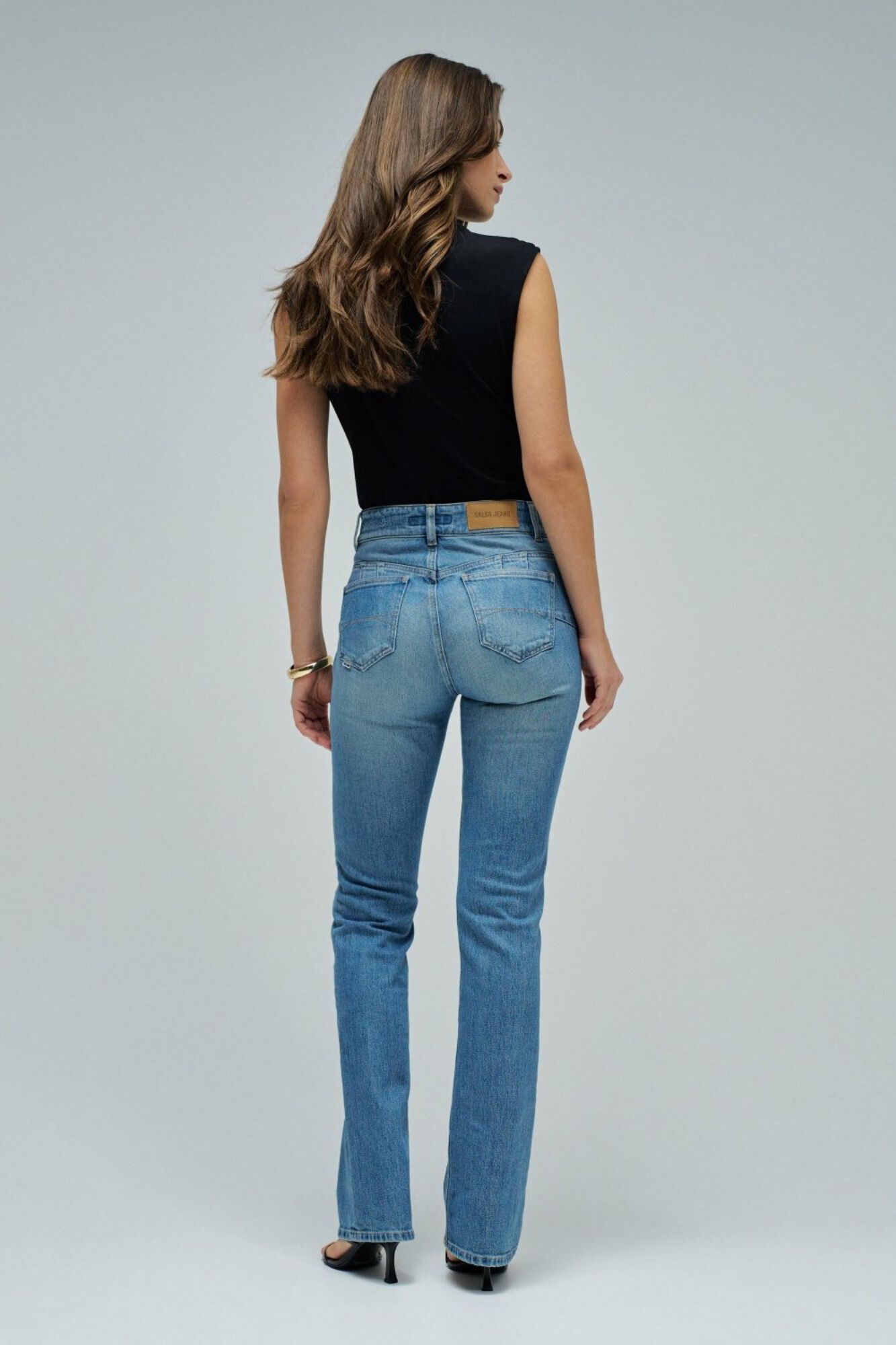 Salsa Jeans Pantal&oacute;n acampanado