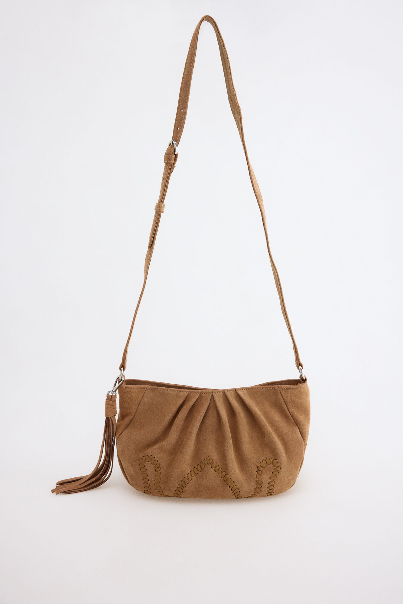 Slowlove Split leather crossbody