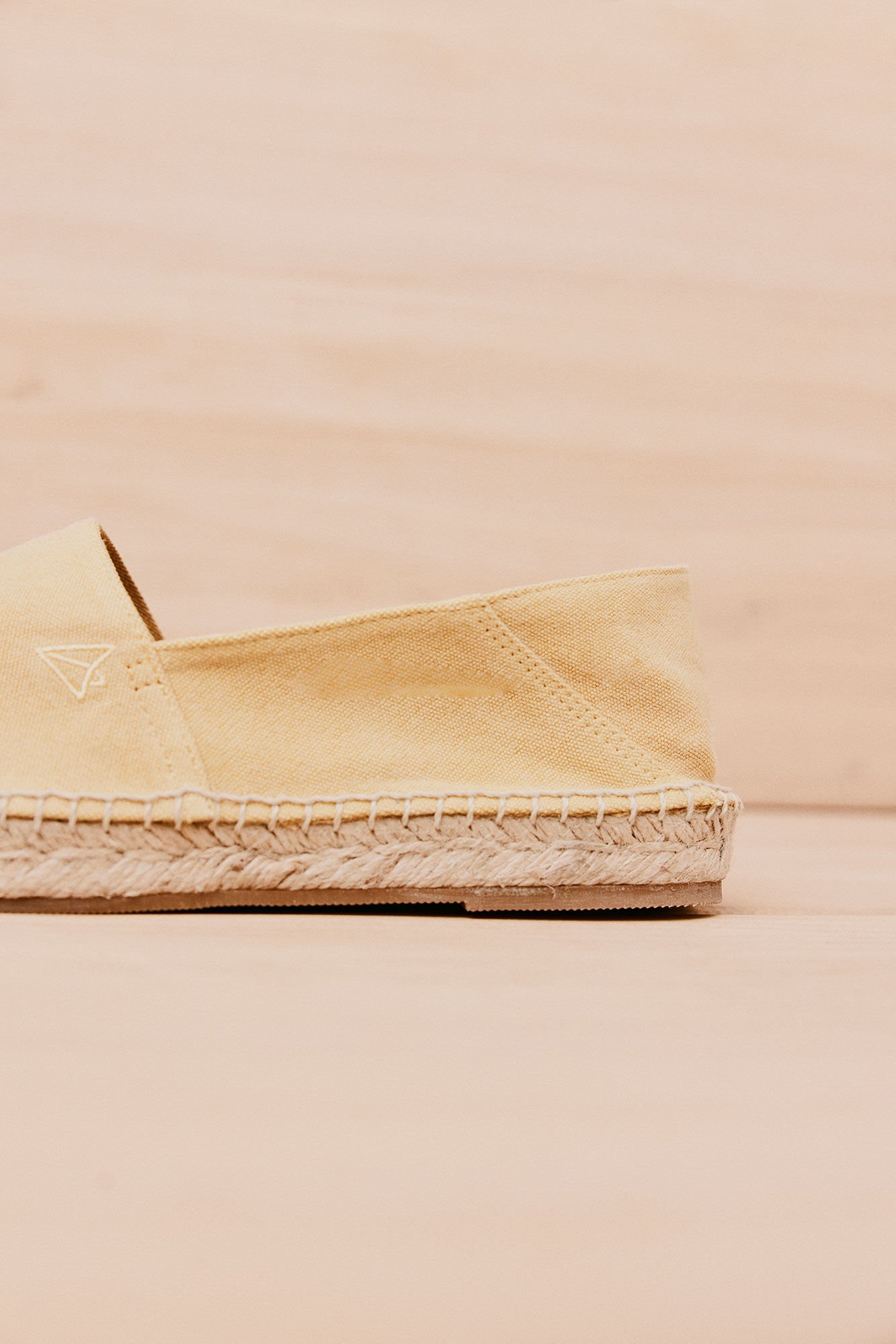 OOTO Fabric espadrille Gold