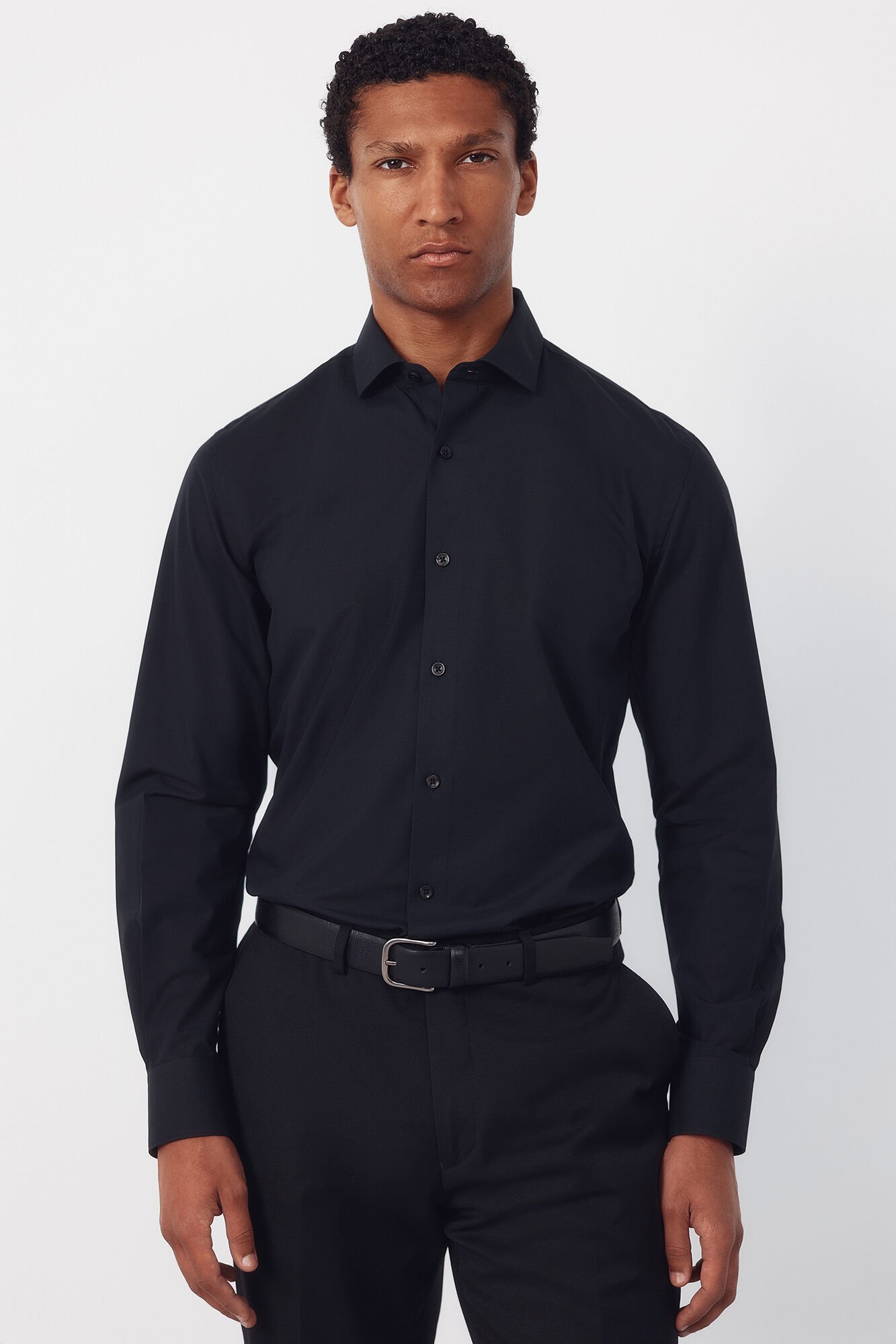 Cortefiel Camisa vestir otom&aacute;n slim fit f&aacute;cil plancha