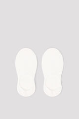 Cortefiel Meia invis&iacute;vel com COOLMAX&reg; Branco