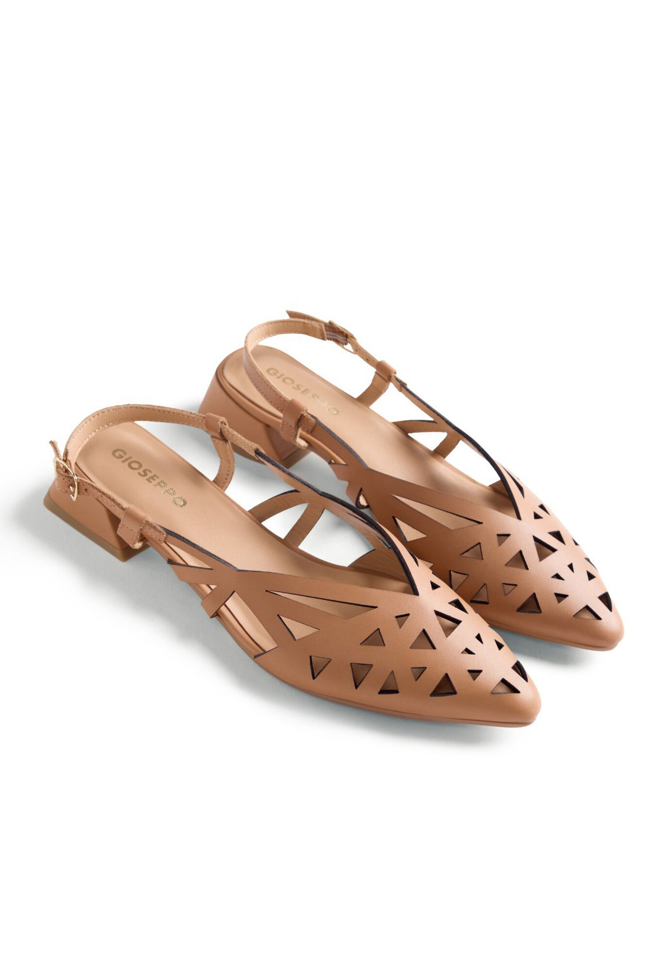 Gioseppo Sapatos de salto destalonados em pele rothbury