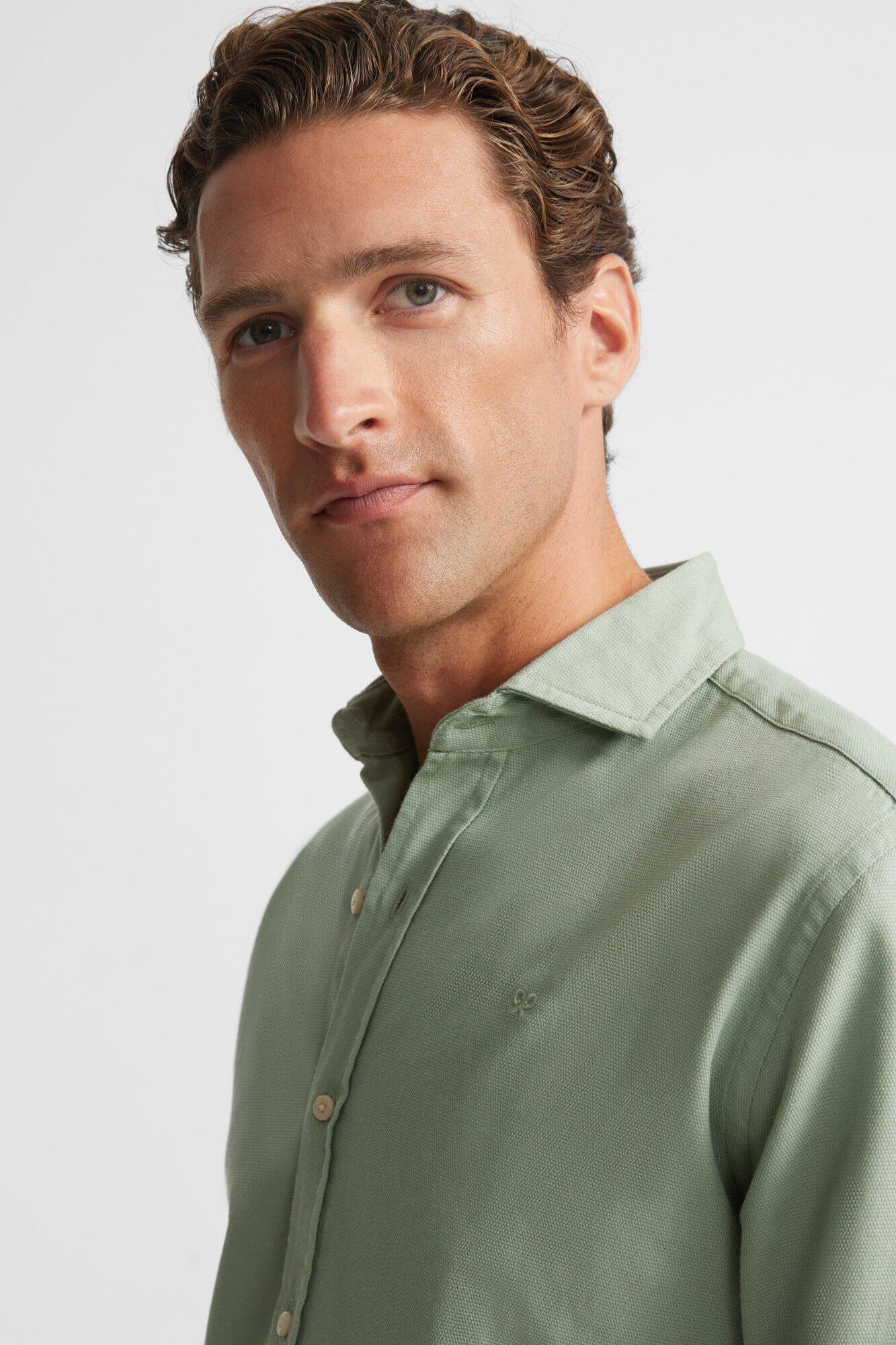 Silbon Camisa esporte micropique lisa