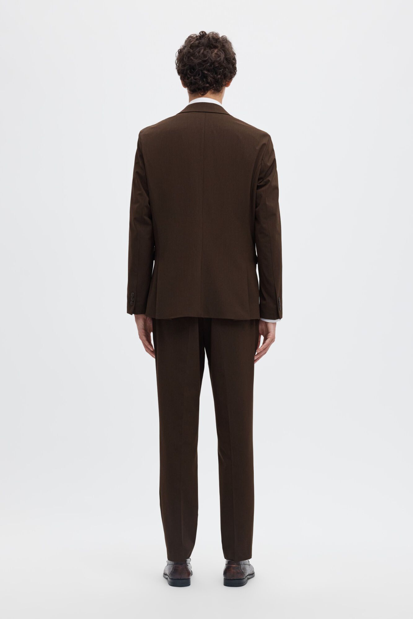 Selected Blazer Slim Fit Castanho