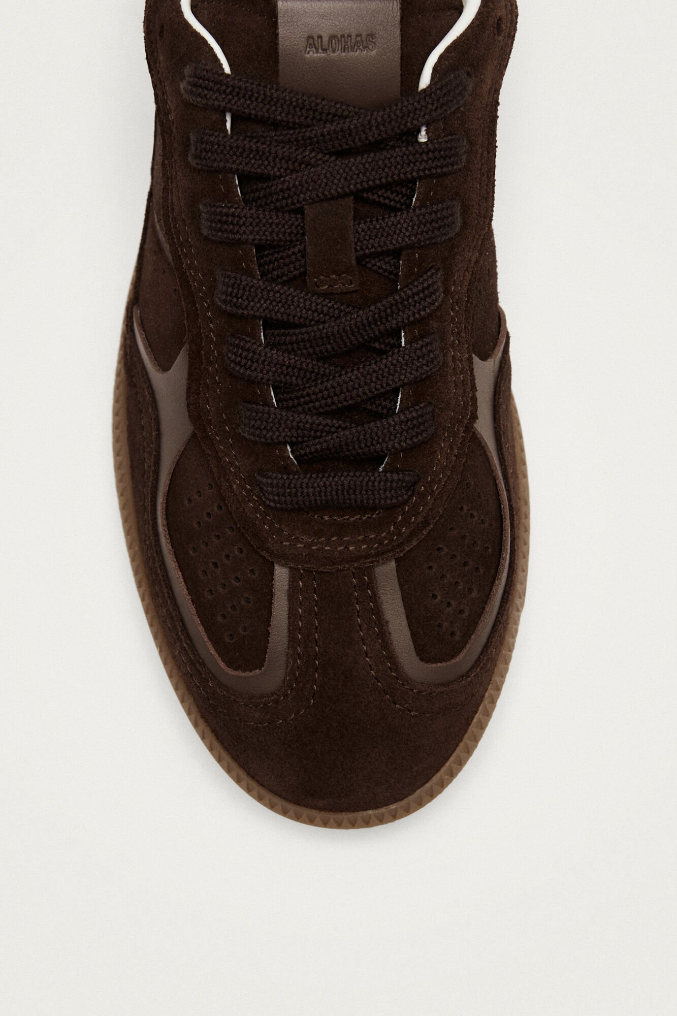 Alohas Leather slippers Tb.490 Rife Brown