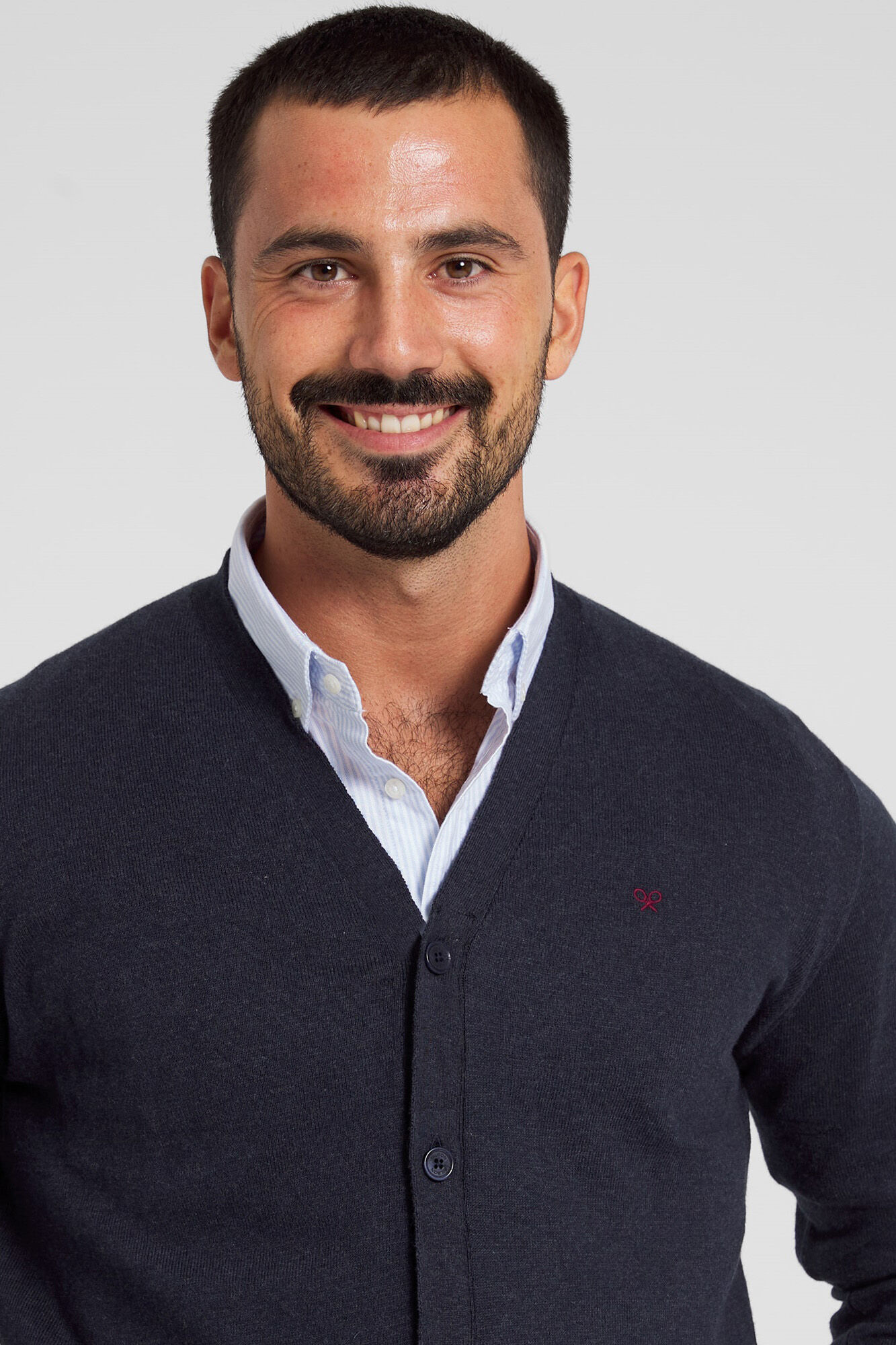 Silbon Cardigan classic azul marino Azul marino