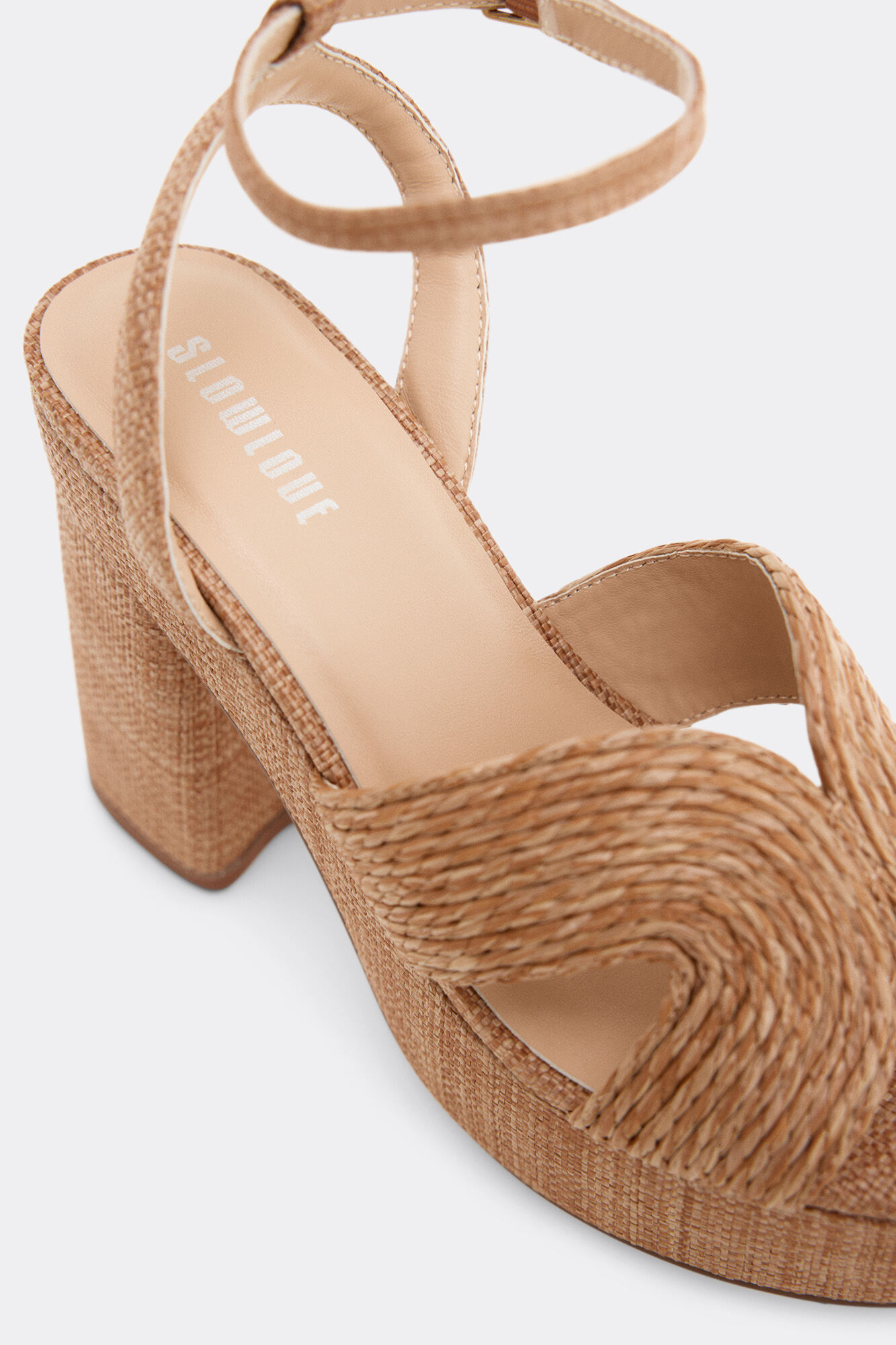Slowlove Sandalia plataforma yute Arena