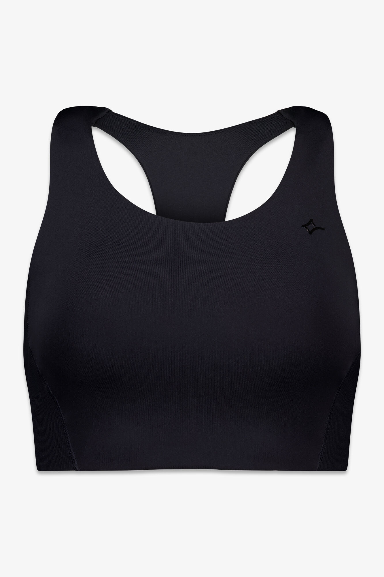 Dash and Stars Sujetador deportivo 4D Stretch negro negro