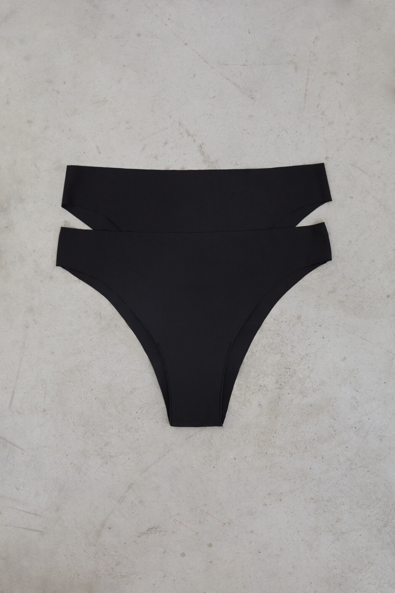 Dash and Stars 2-pack black Brazilian panties black