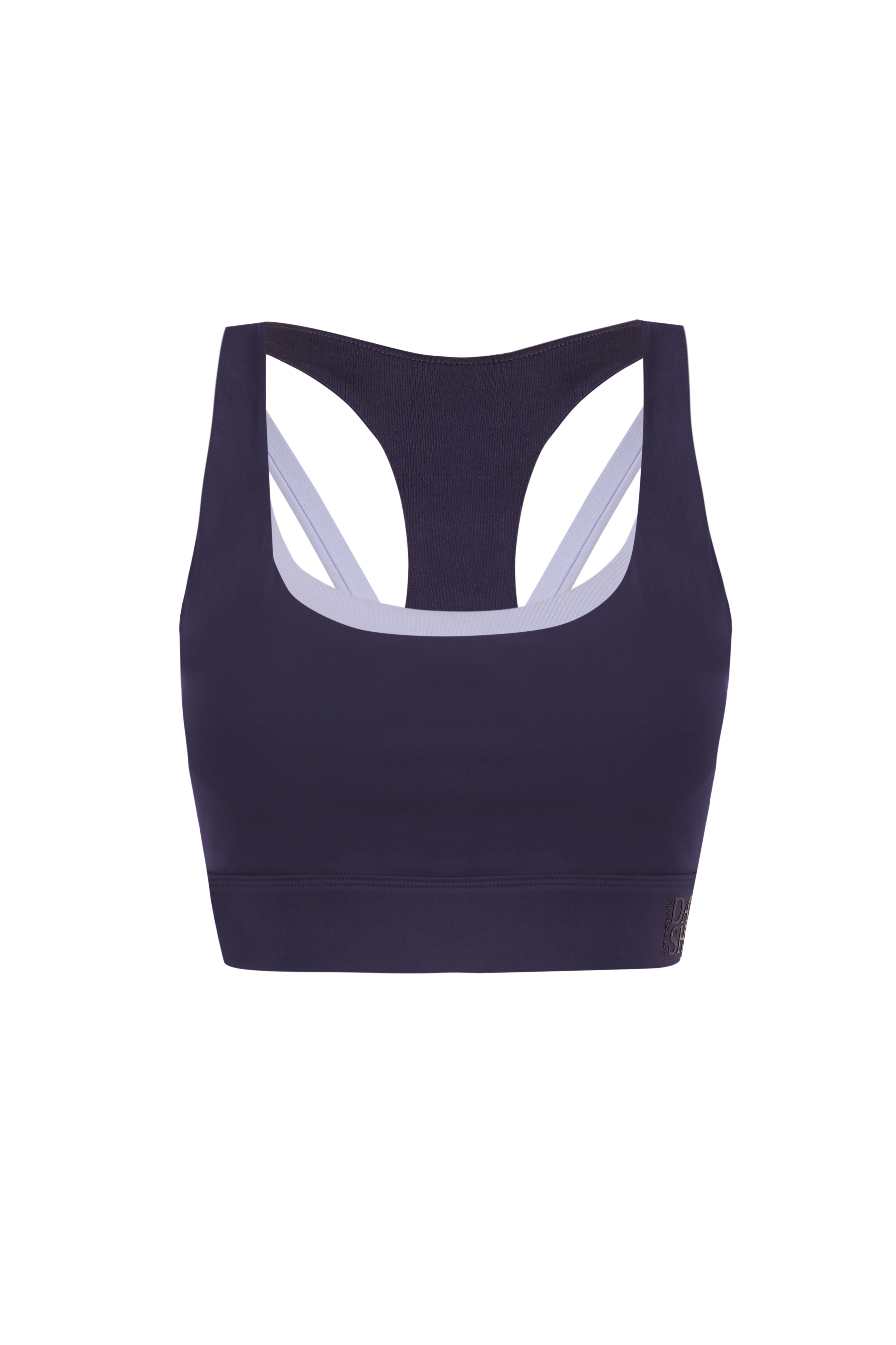 Dash and Stars Sujetador deportivo gris 4D STRETCH gris