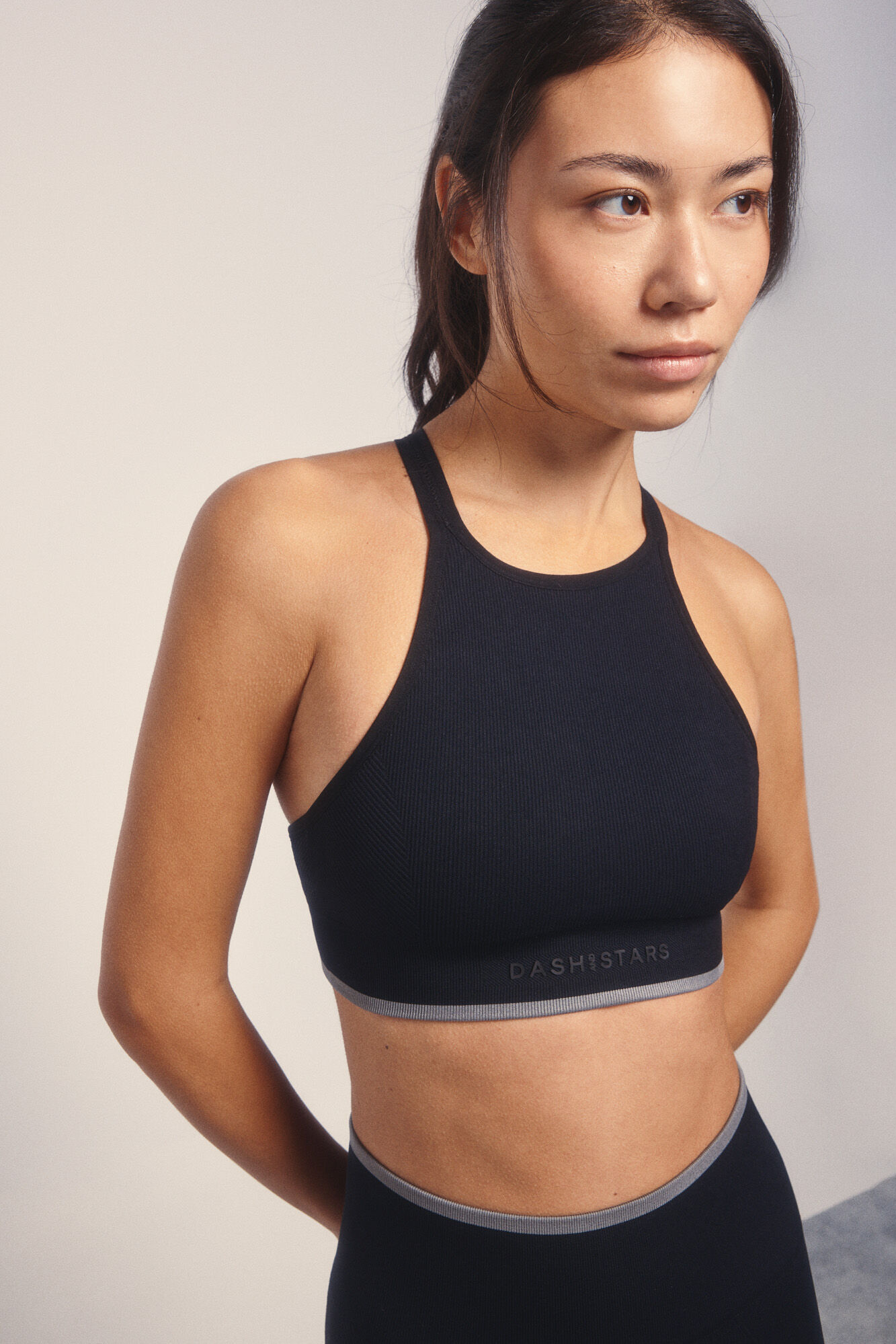 Dash and Stars Sujetador deportivo SEAMLESS COMFORT negro