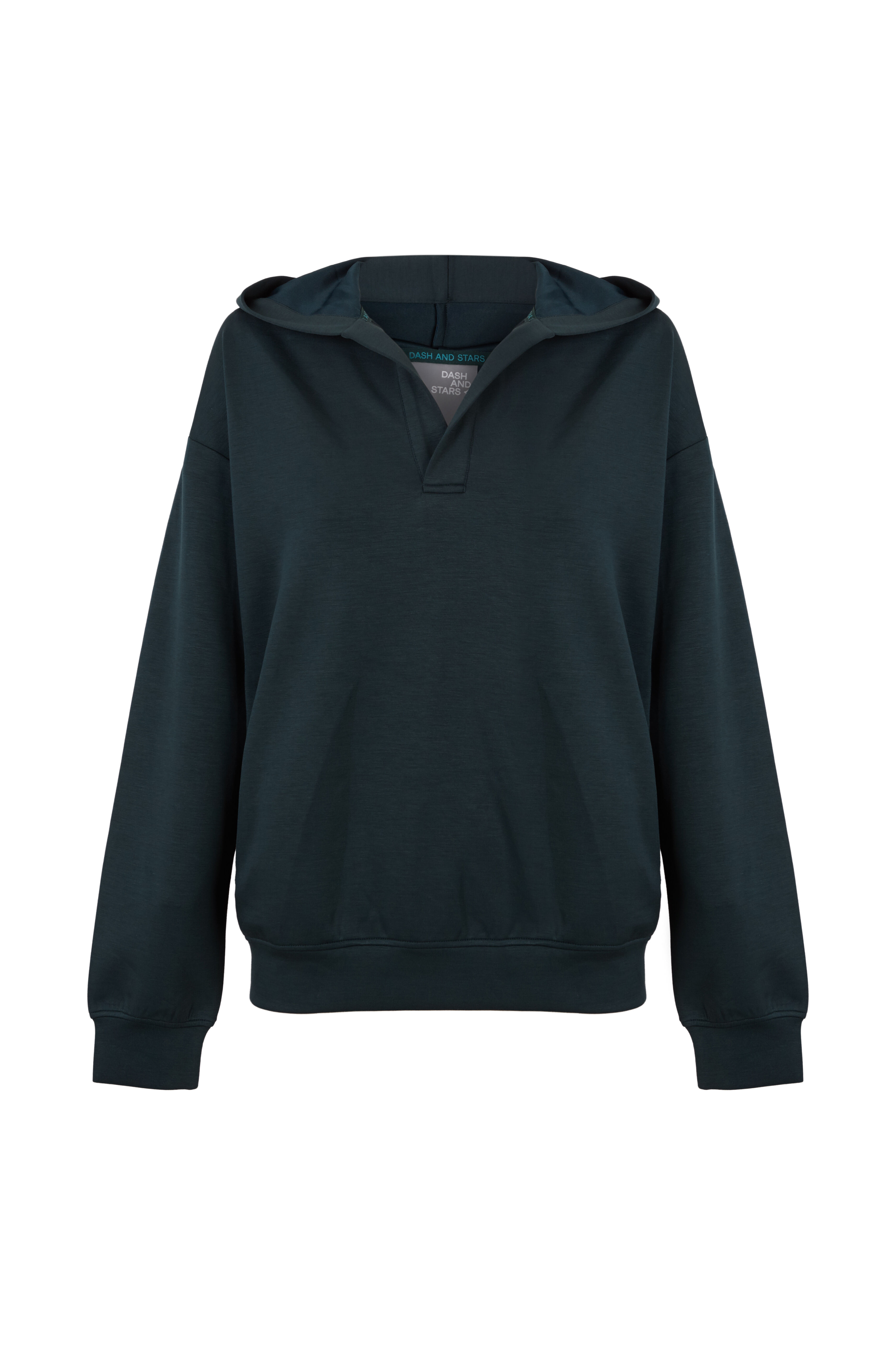 Dash and Stars Sudadera capucha verde verde