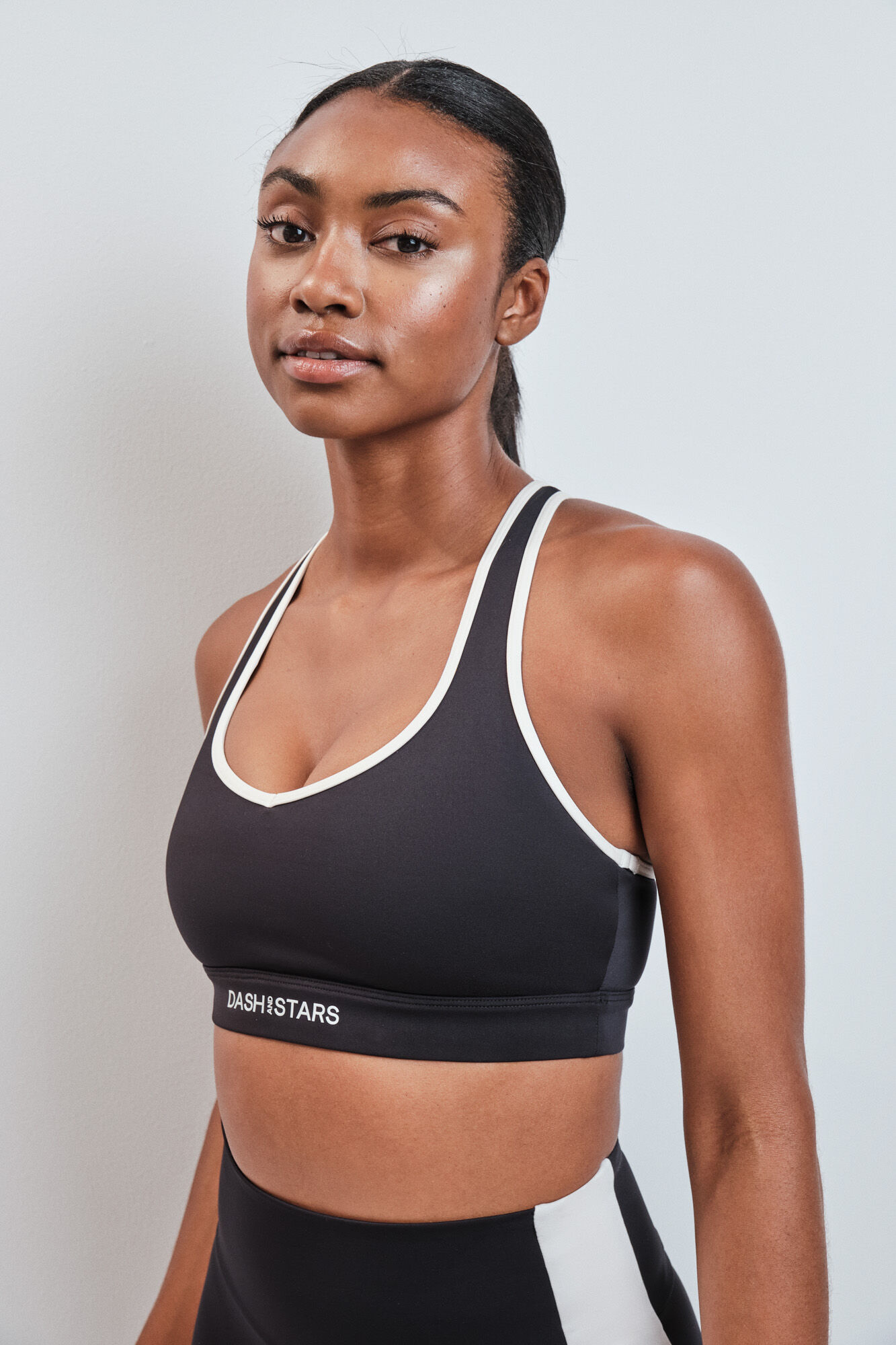 Dash and Stars Soutien desportivo 4D Stretch preto