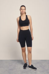 Dash and Stars Mallas ciclista COMPRESSIVE negras negro