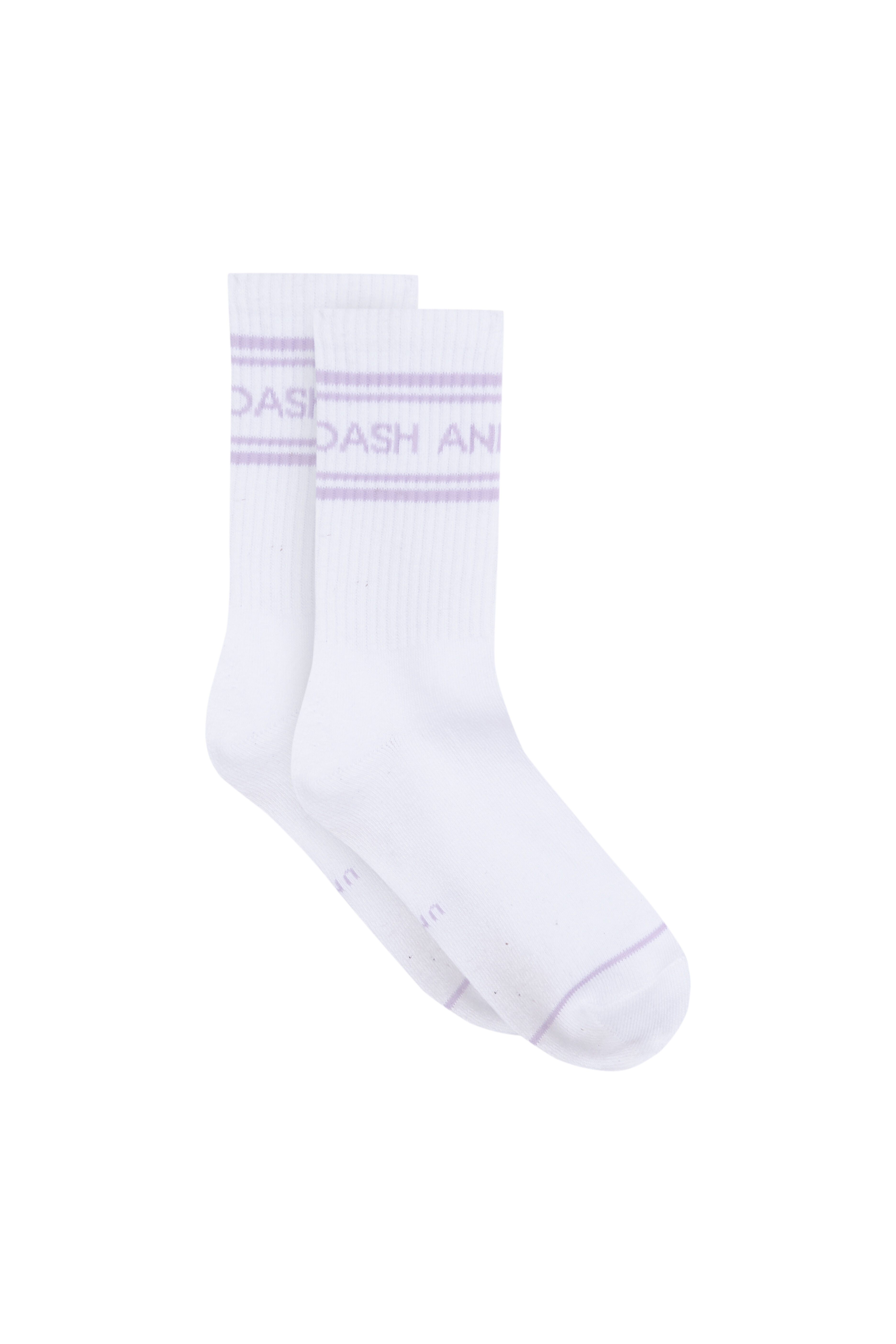 Dash and Stars Pack 3 calcetines largos algod&oacute;n logo beige