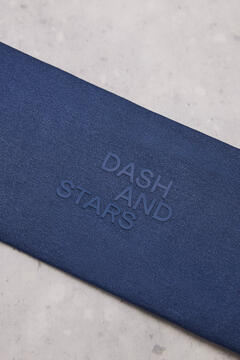Dash and Stars Bandolete pelo elástica logo azul rosa