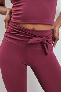 Dash and Stars Leggings SOFT MOVE largo granate
