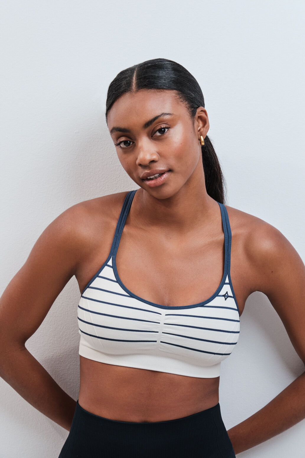 Dash and Stars Soutien desportivo SEAMLESS COMFORT azul