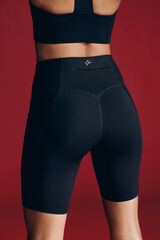 Dash and Stars Leggings 4D STRETCH ciclista negro negro
