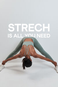 Dash and Stars Legging comprida SEAMLESS COMFORT verde