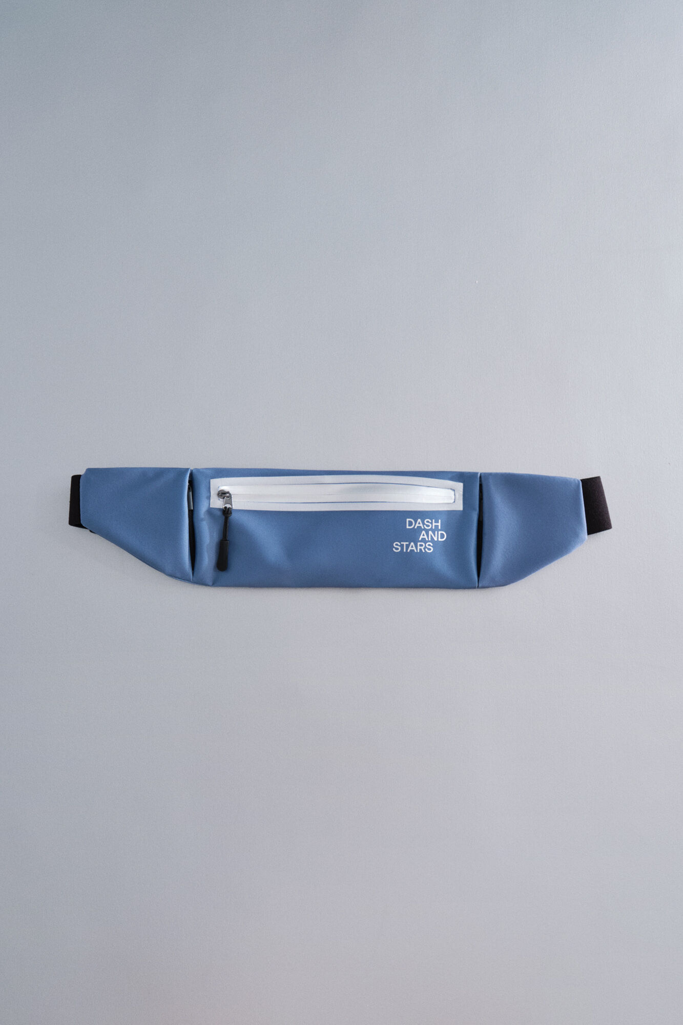 Dash and Stars Ri&ntilde;onera azul metalizado