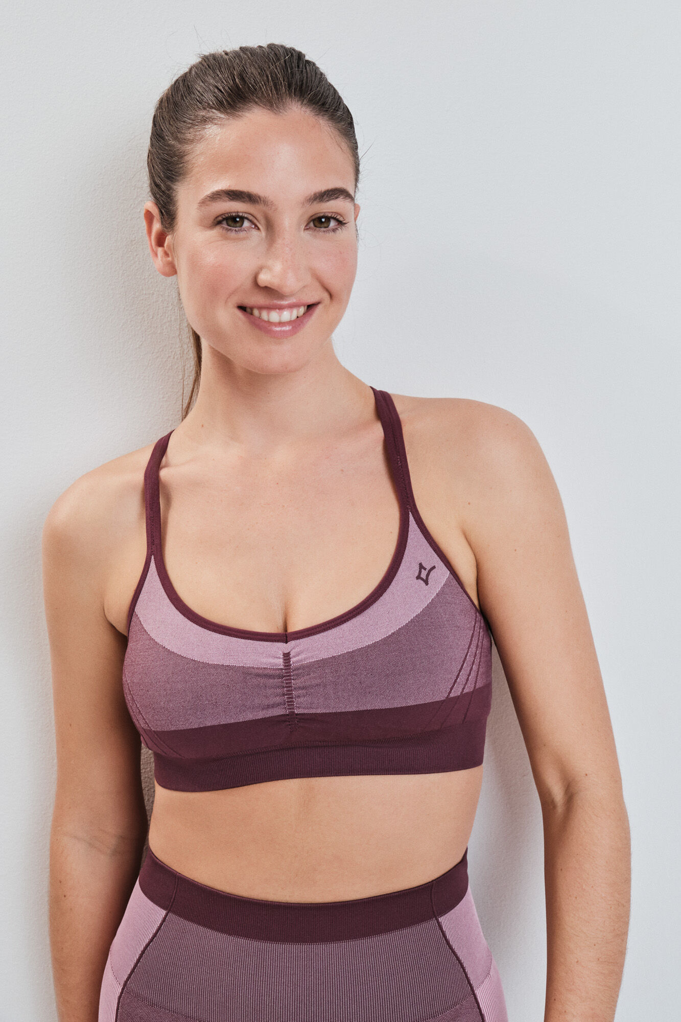 Dash and Stars Soutien desportivo SEAMLESS COMFORT rosa