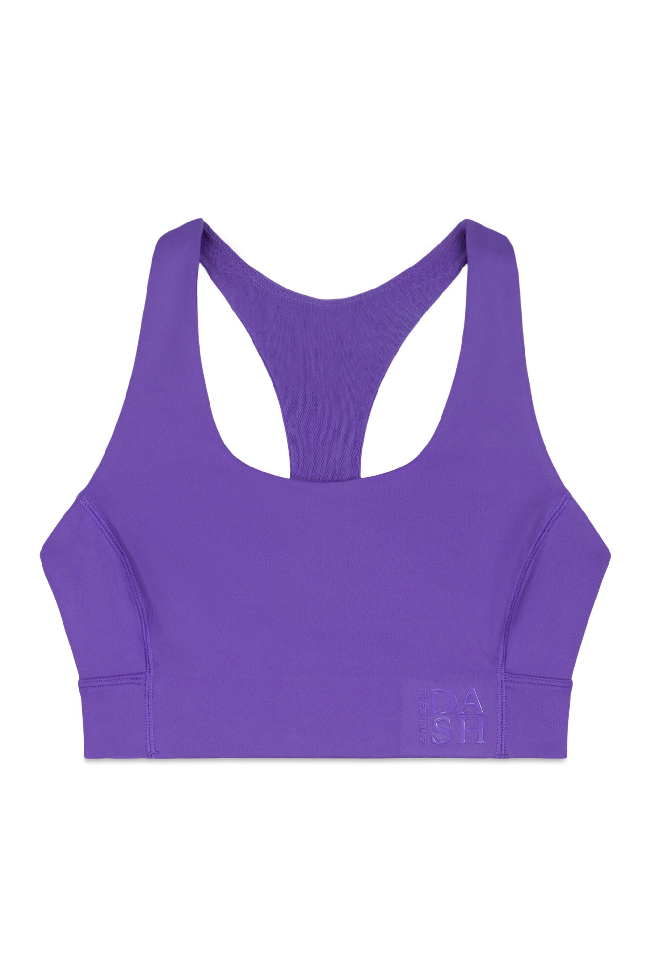 Dash and Stars Sujetador deportivo 4D Stretch morado morado/lila