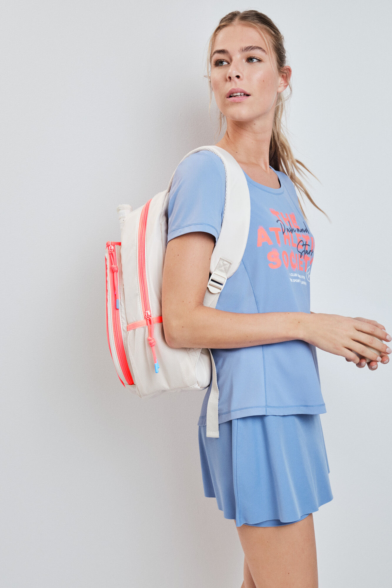 Dash and Stars Blue inner mesh skirt blue