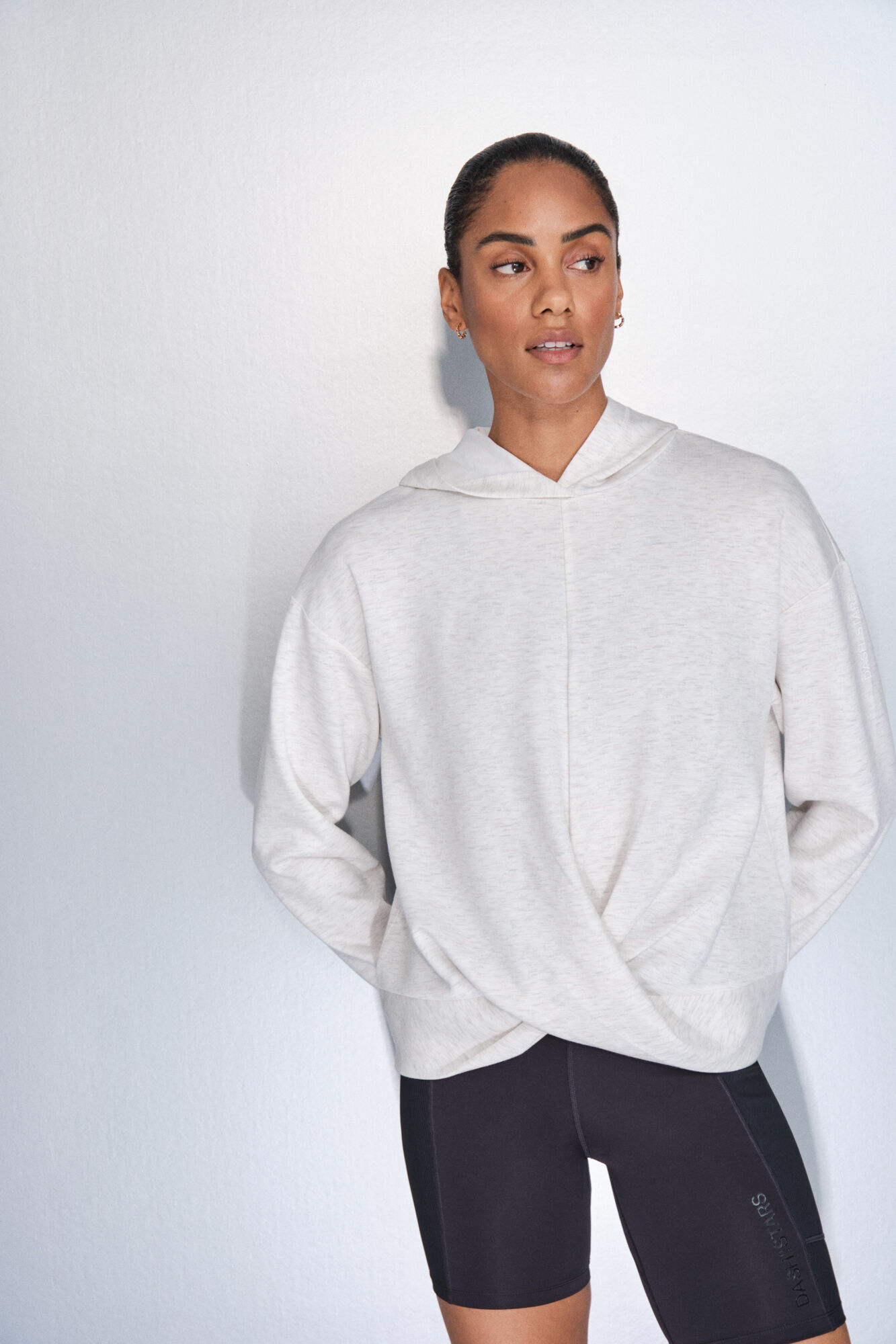 Dash and Stars Leggings 4D STRETCH ciclista negro negro