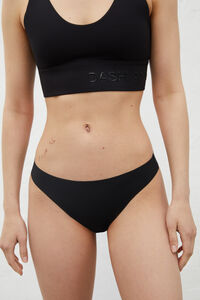 Dash and Stars Pack 2 tangas pretas