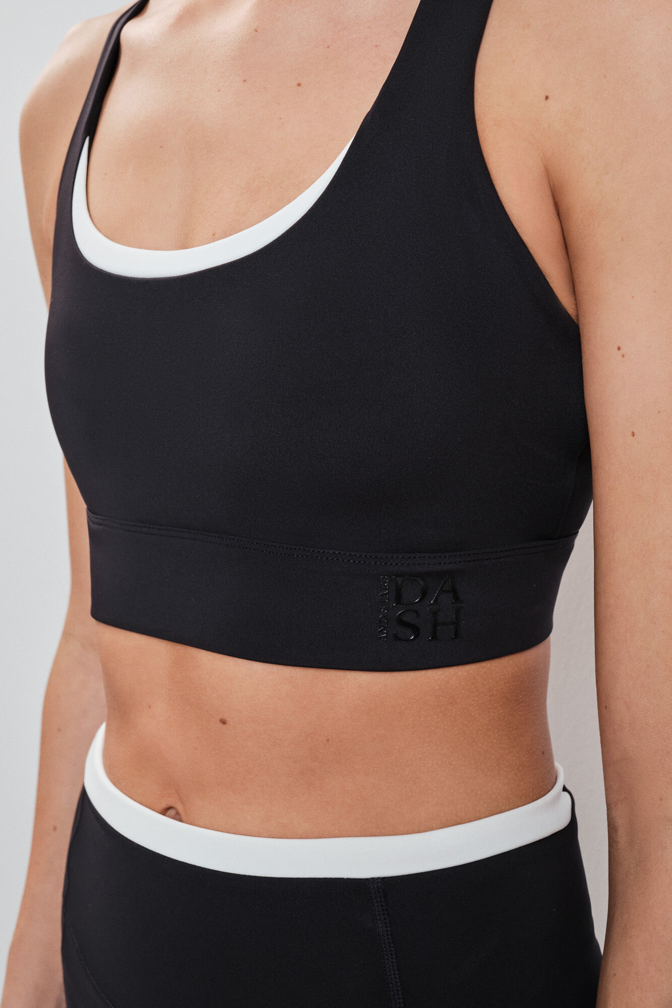 Dash and Stars Sujetador deportivo negro 4D STRECTH negro