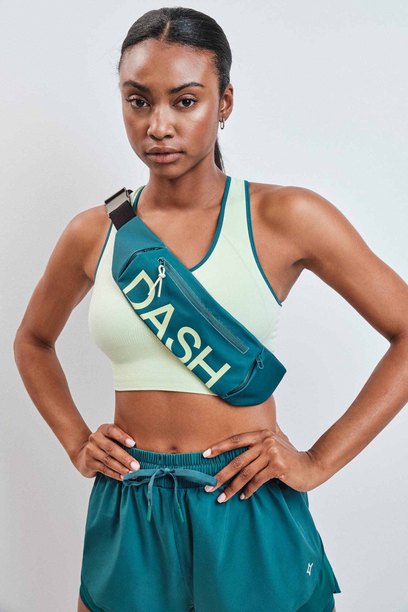 Dash and Stars Cinto desportivo verde