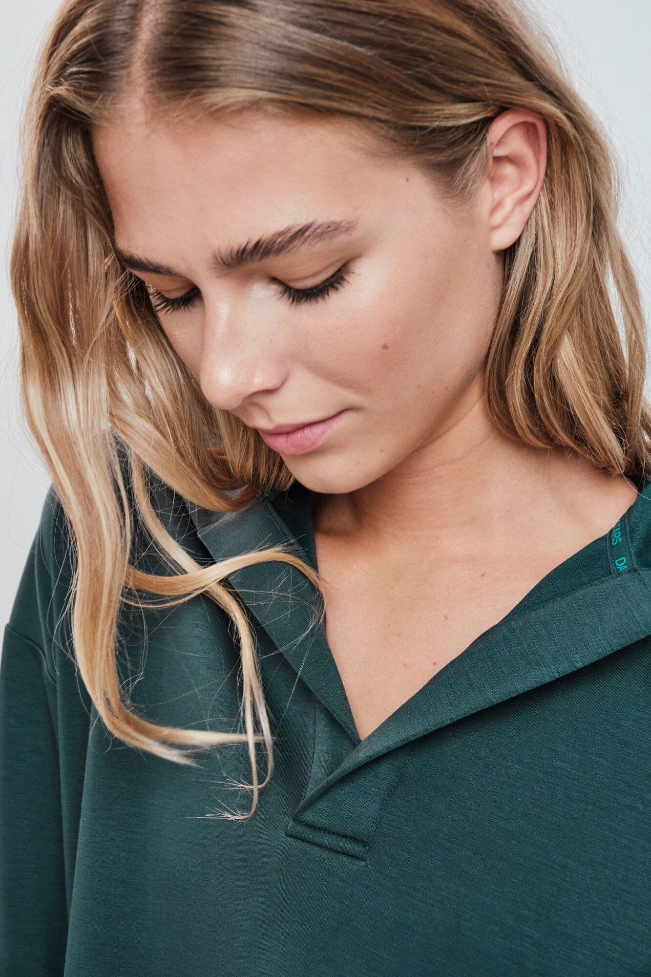 Dash and Stars Sudadera capucha verde verde