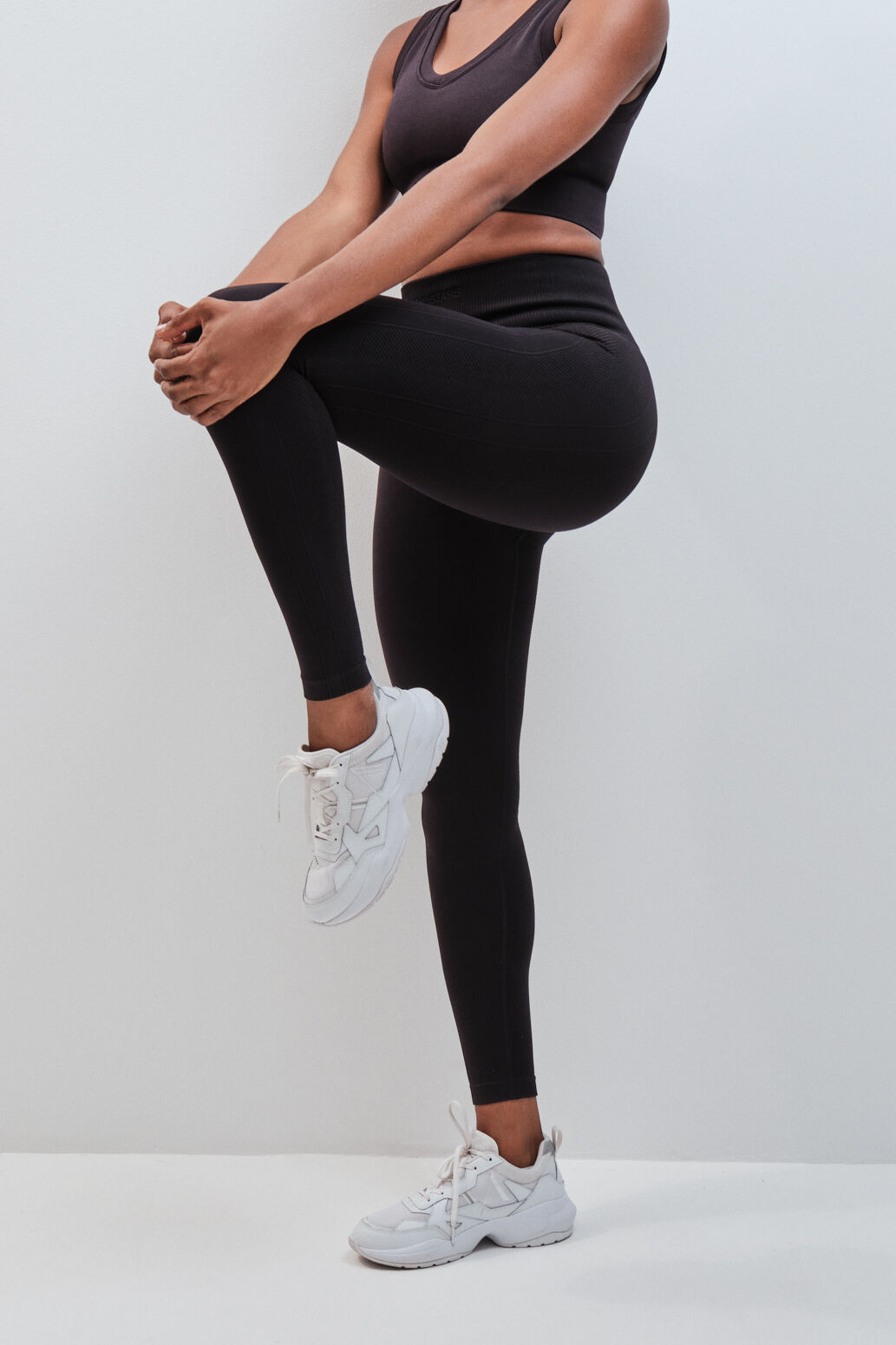 Dash and Stars Leggings largos SEAMLESS COMFORT negro negro