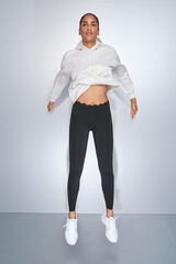 Dash and Stars COMPRESSIVE long black leggings black
