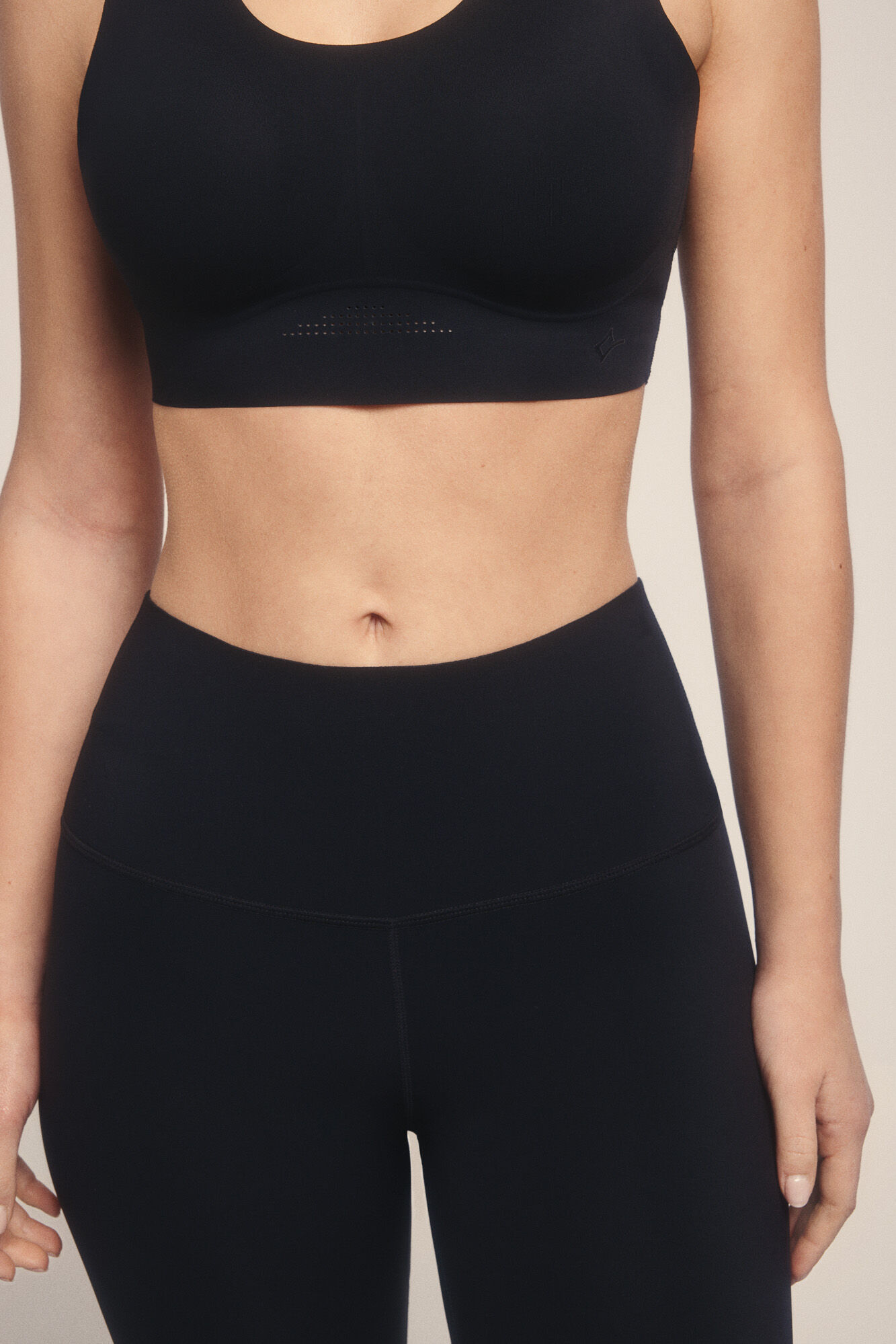 Dash and Stars Leggings COMPRESSIVE largo negro negro