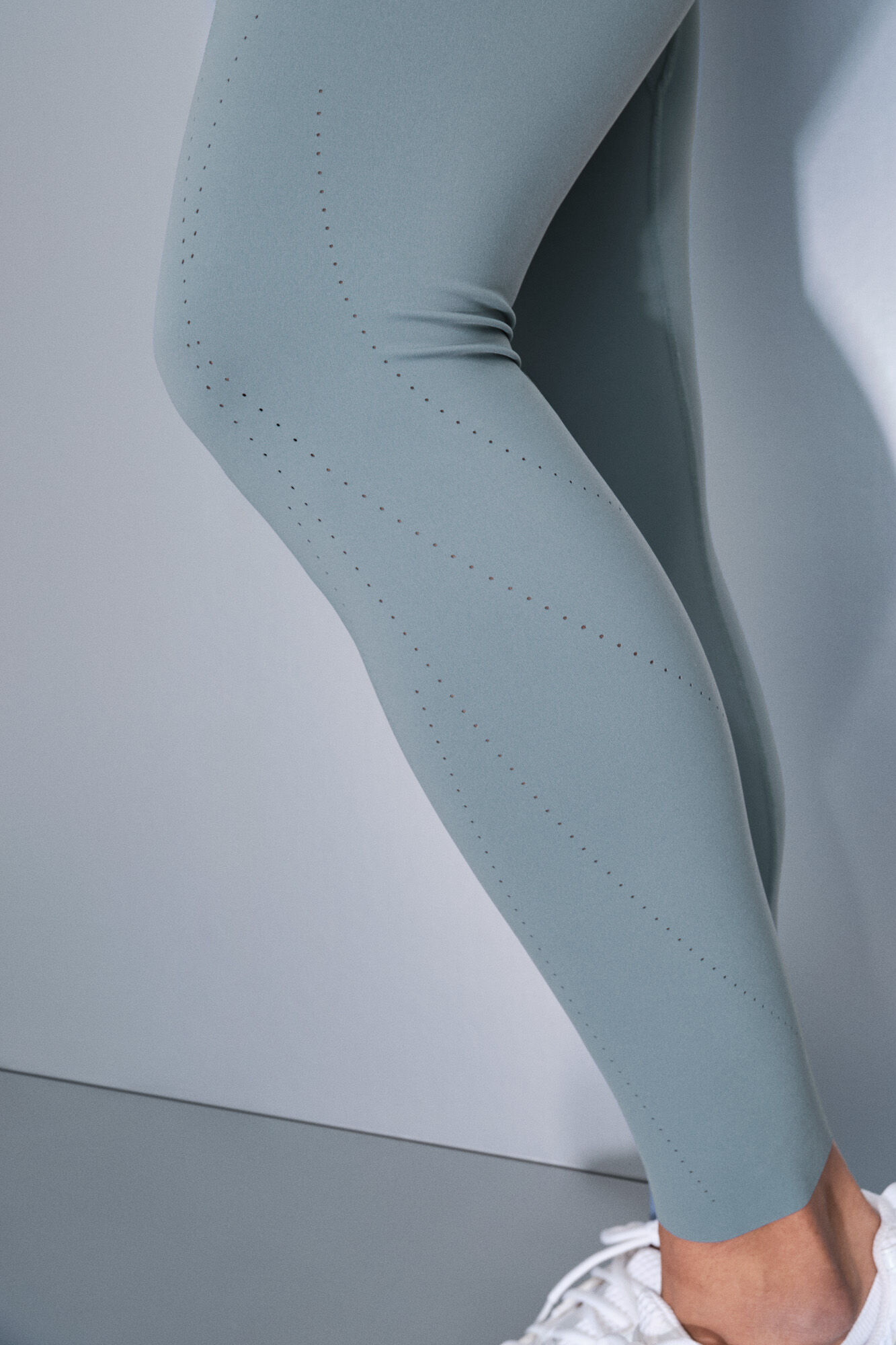 Dash and Stars Leggings largos COMPRESSIVE azul