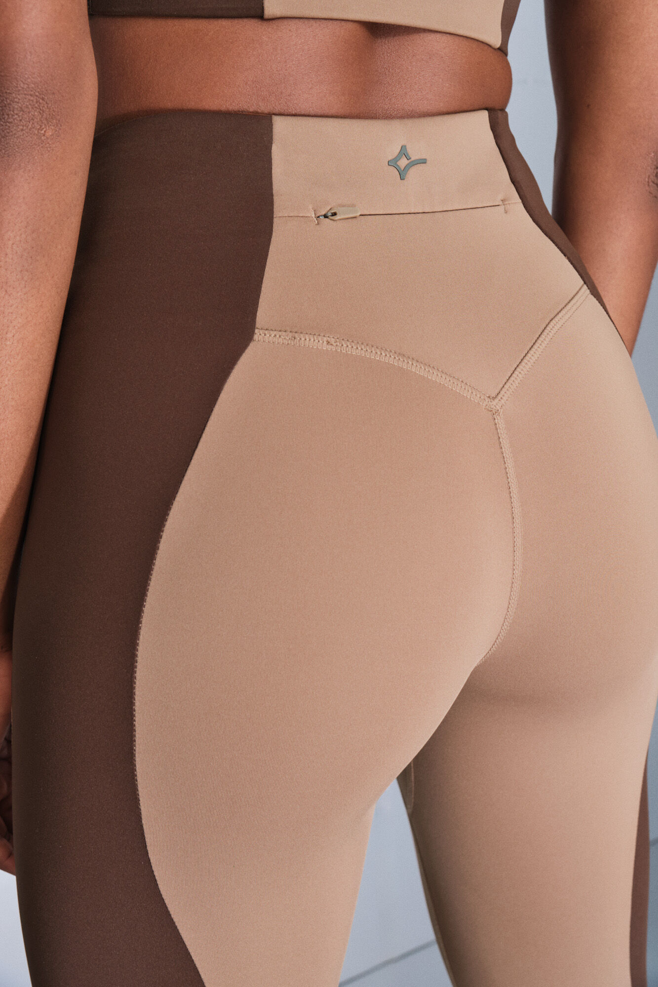 Dash and Stars Leggings 4D STRETCH color block