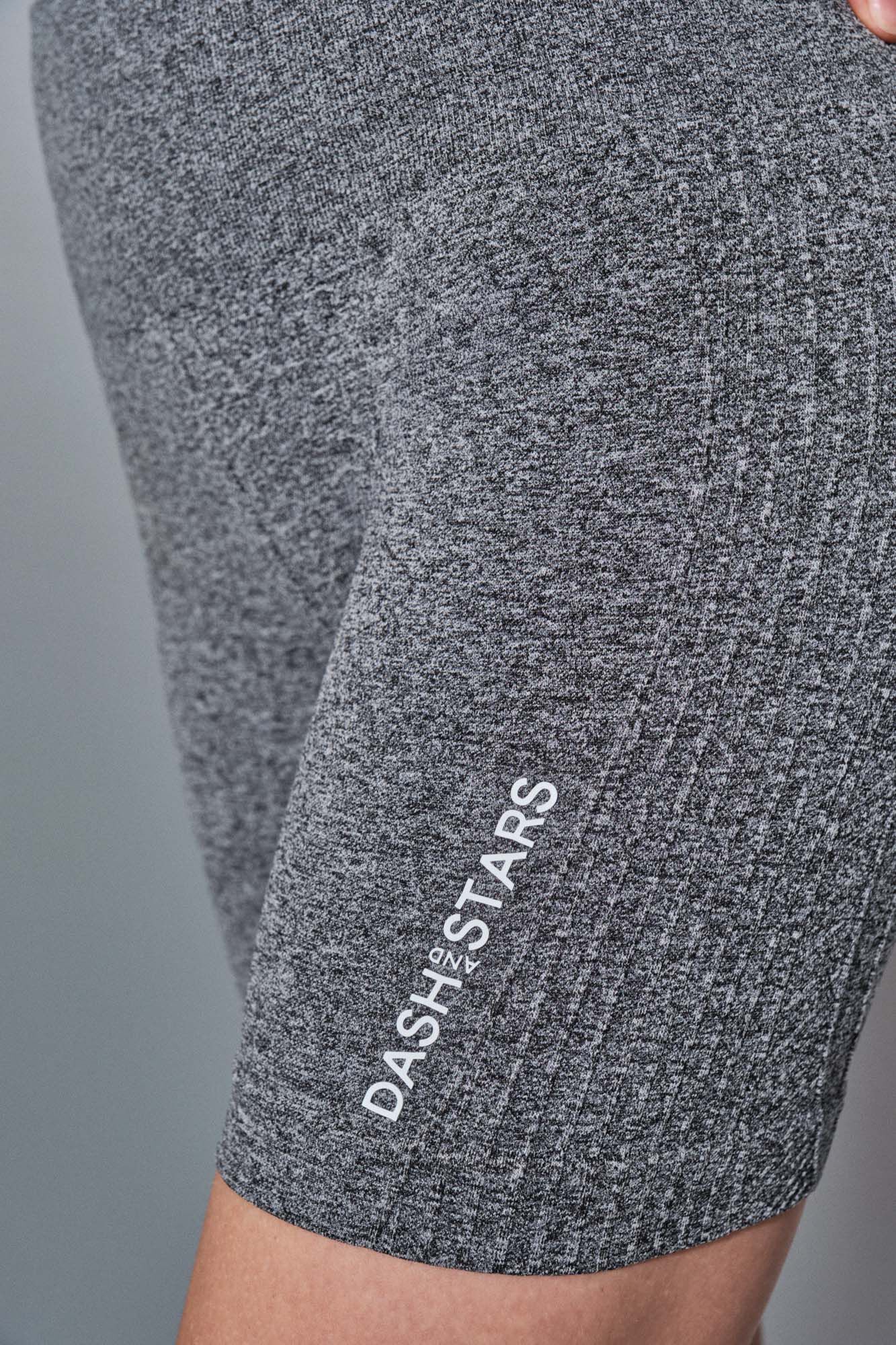 Dash and Stars Leggings ciclista SEAMLESS COMFORT gris gris