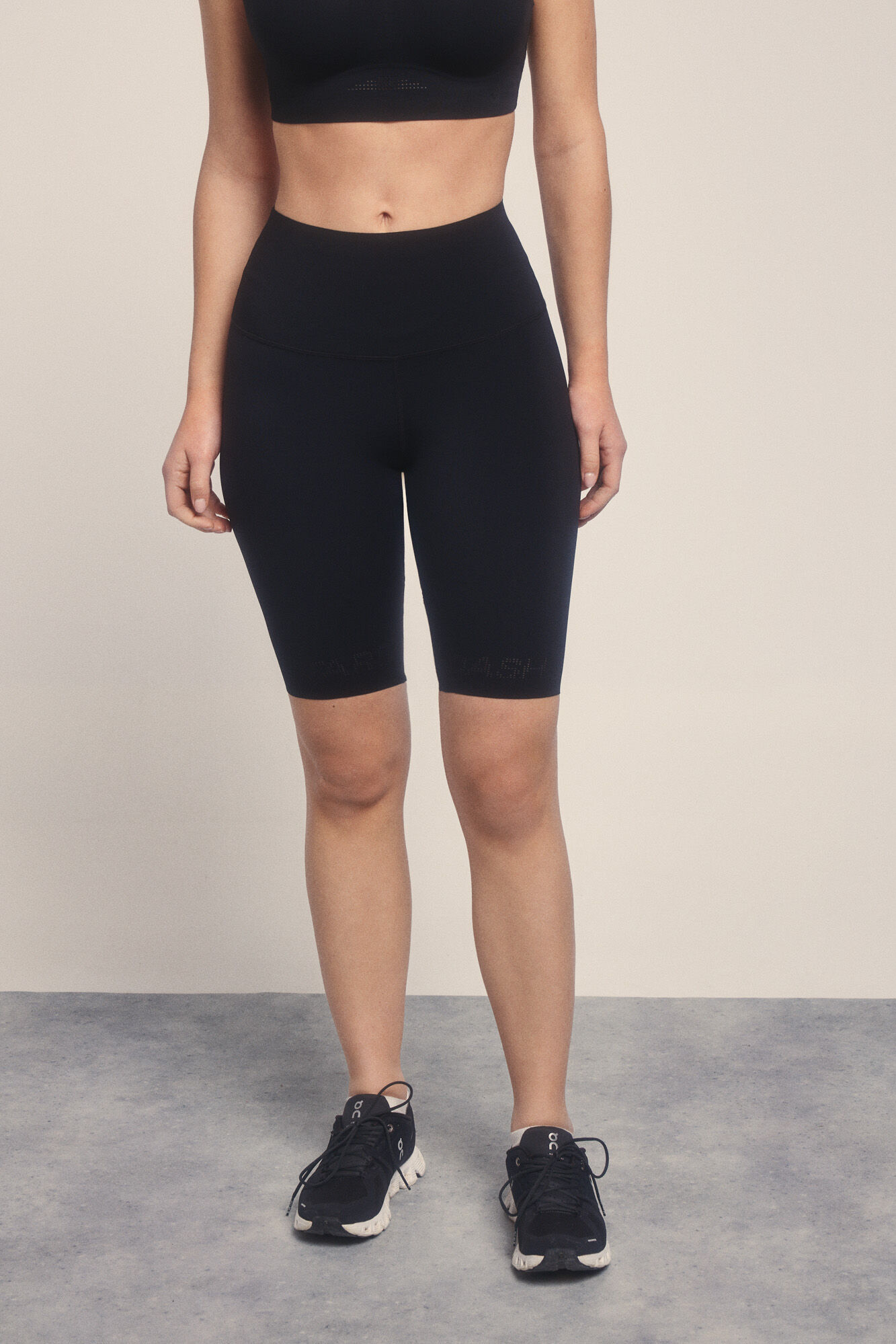 Dash and Stars Mallas ciclista COMPRESSIVE negras negro