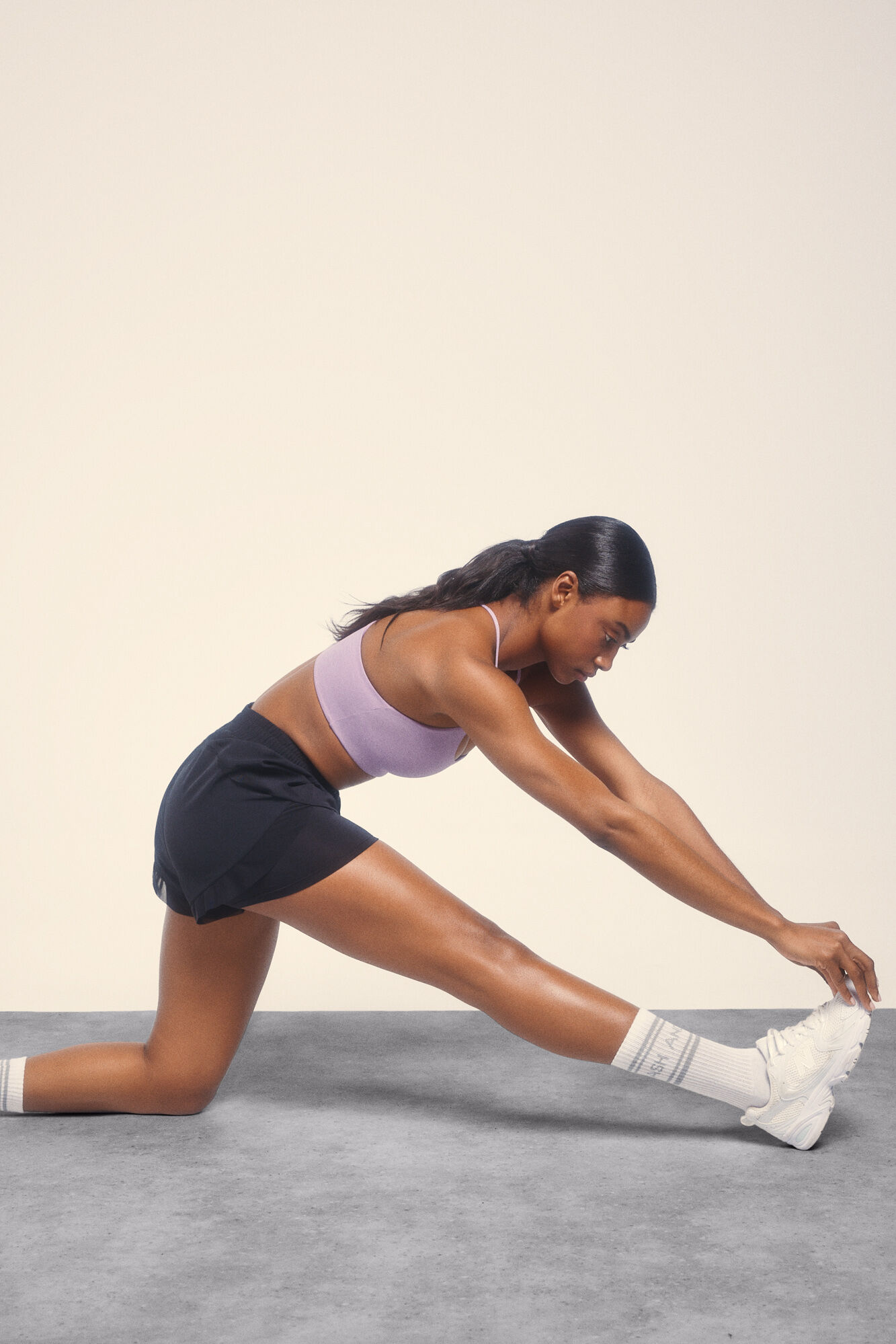 Dash and Stars Ultra light black mesh short black