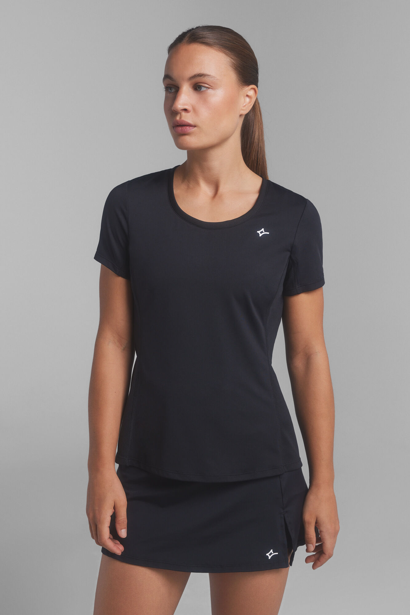 Dash and Stars Camiseta transpirable negra negro